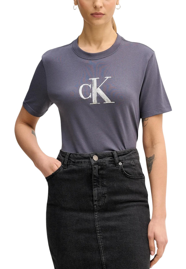 Calvin Klein Jeans T-shirt femme — grey