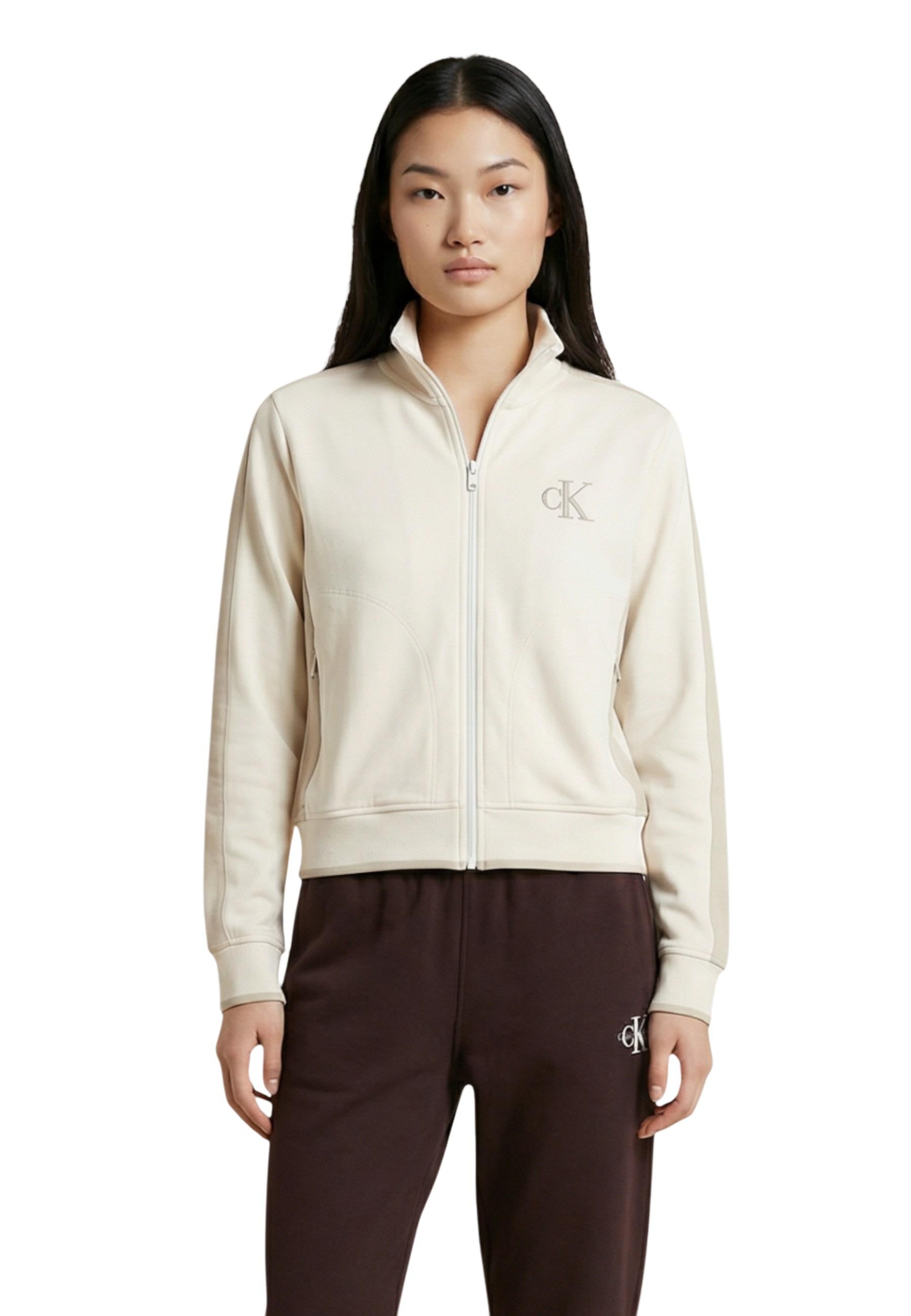 Calvin Klein Jeans Sweat femme Sweatshirts — beige