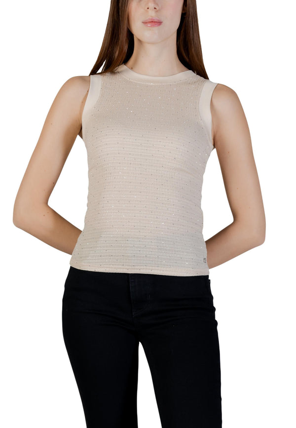 Guess Vêtement femme Debardeurs — beige