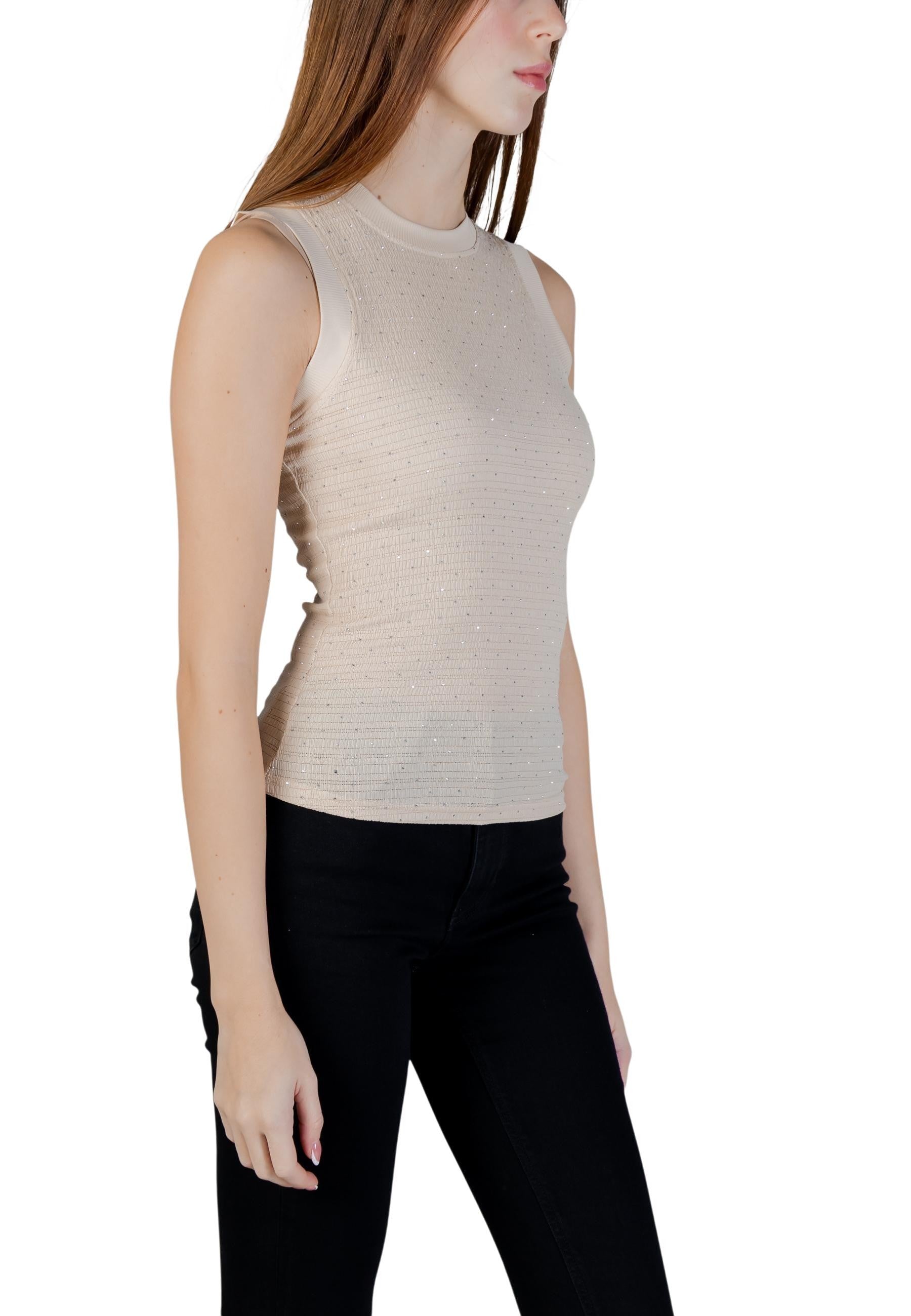 Guess Vêtement femme Debardeurs — beige