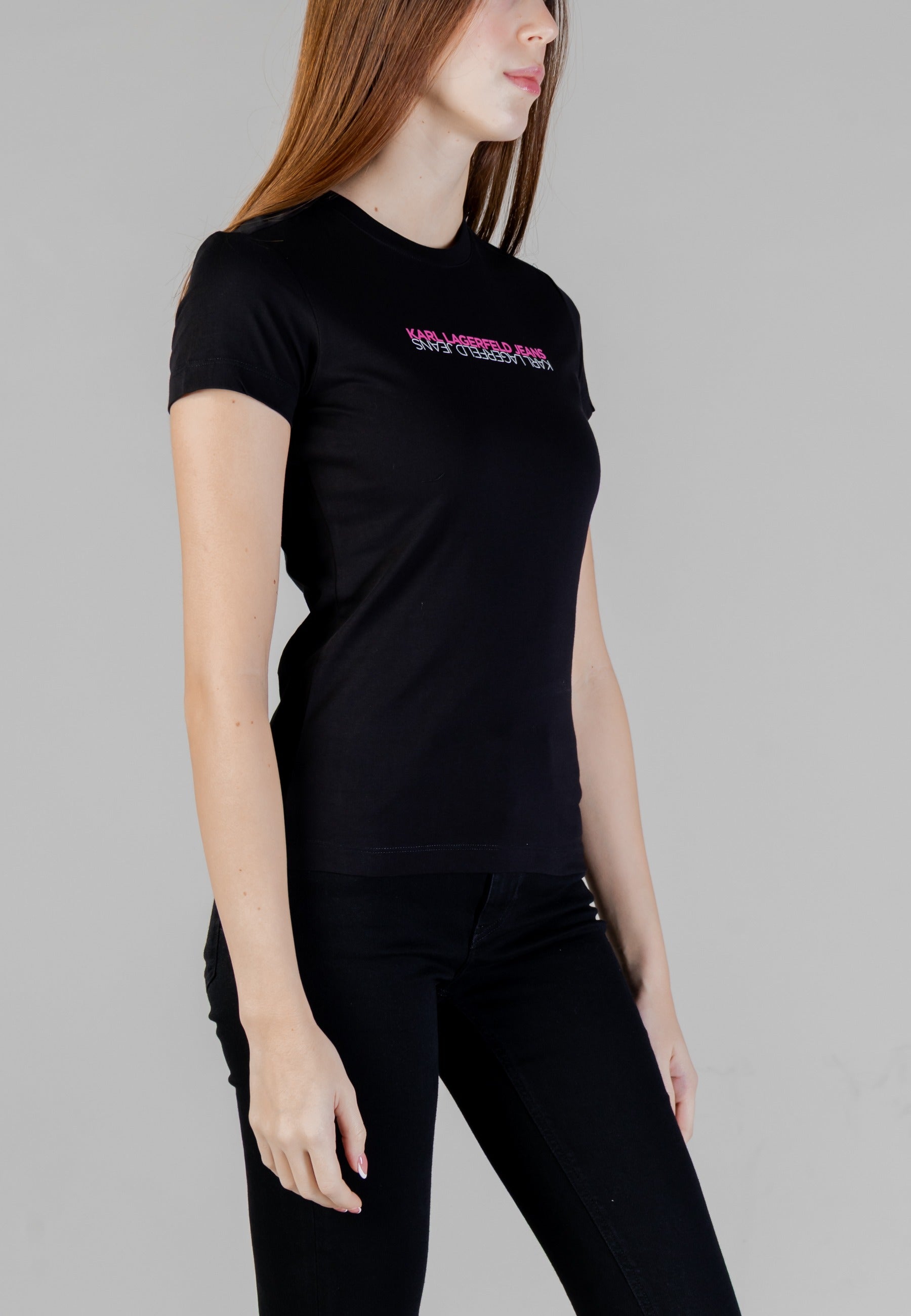 Karl Lagerfeld Jeans T-shirt femme — black