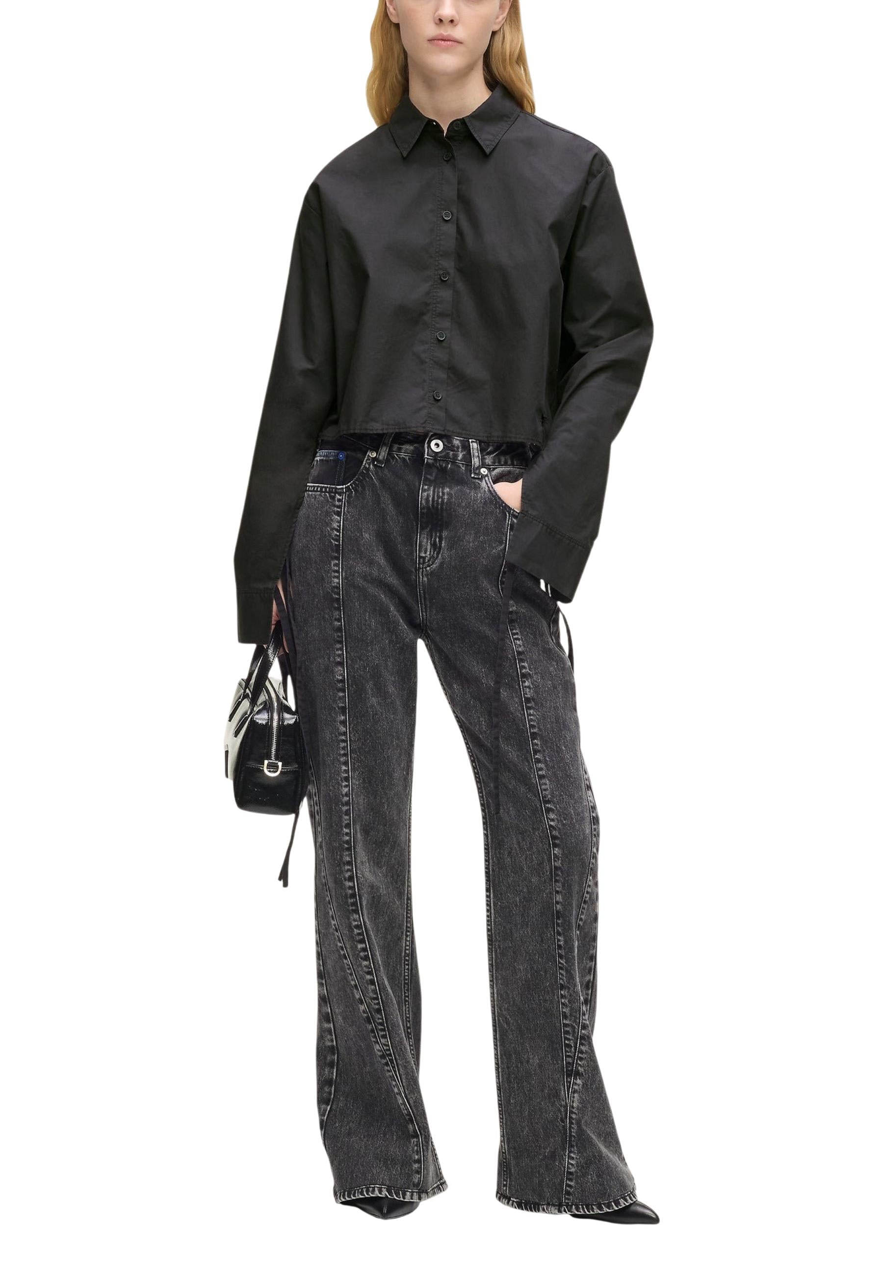 Karl Lagerfeld Jeans Chemise femme Chemises — black