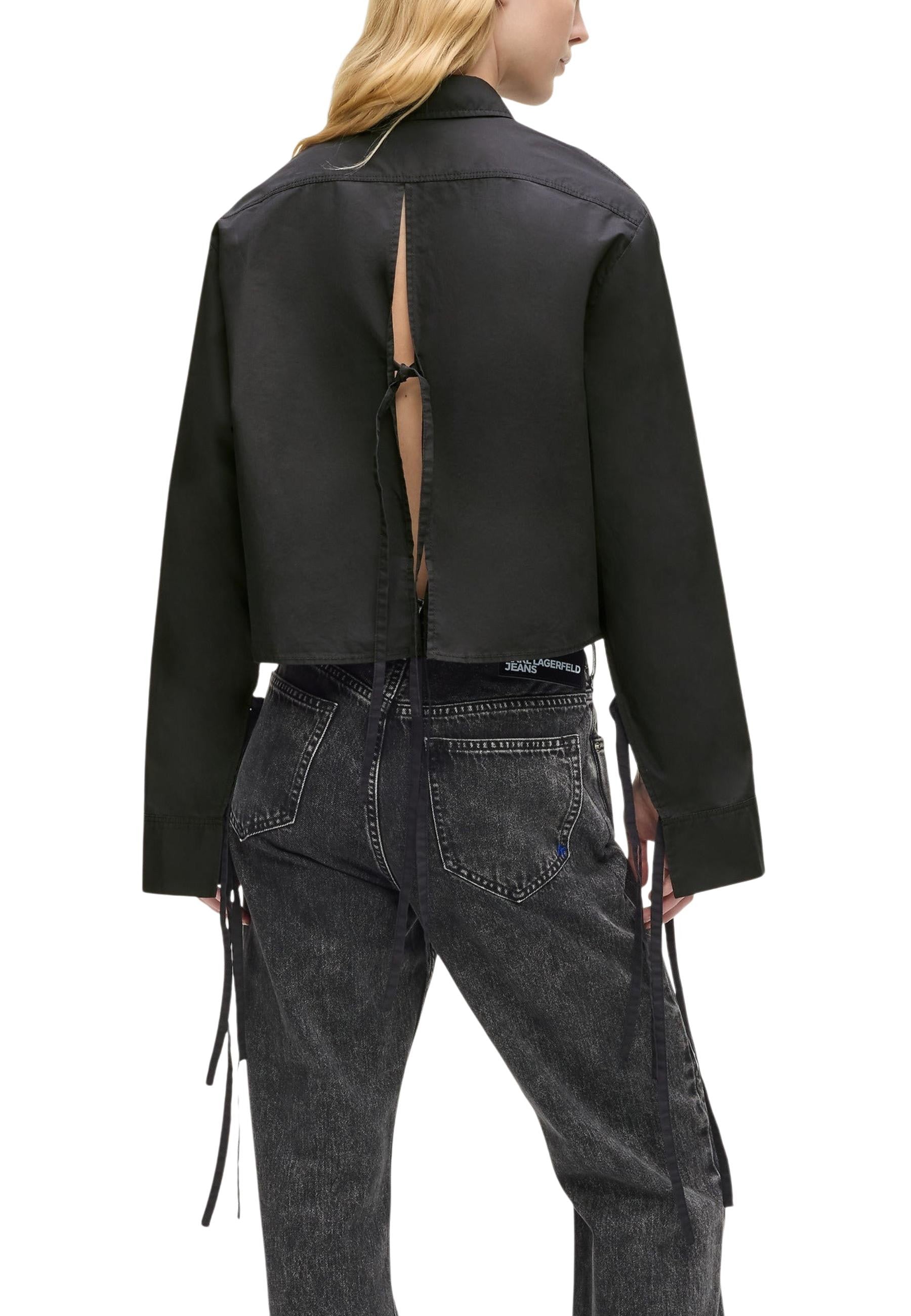 Karl Lagerfeld Jeans Chemise femme Chemises — black