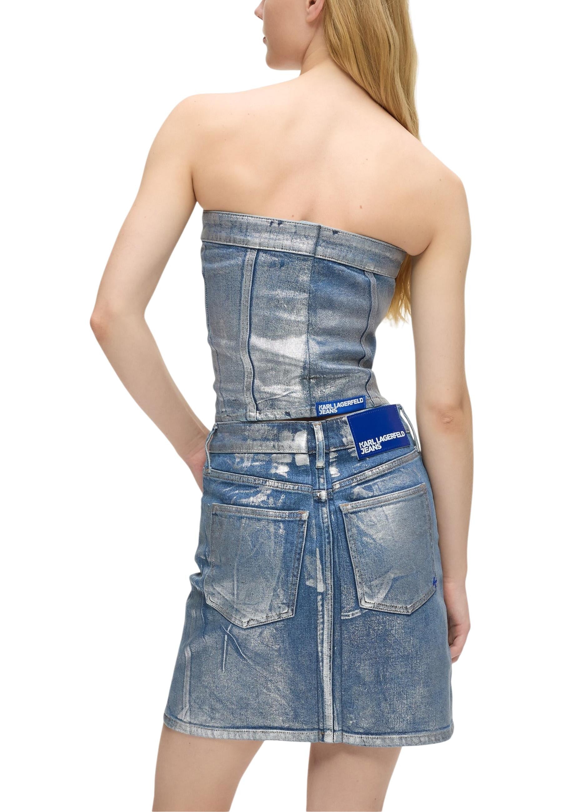 Karl Lagerfeld Jeans Jean femme Tops — light blue