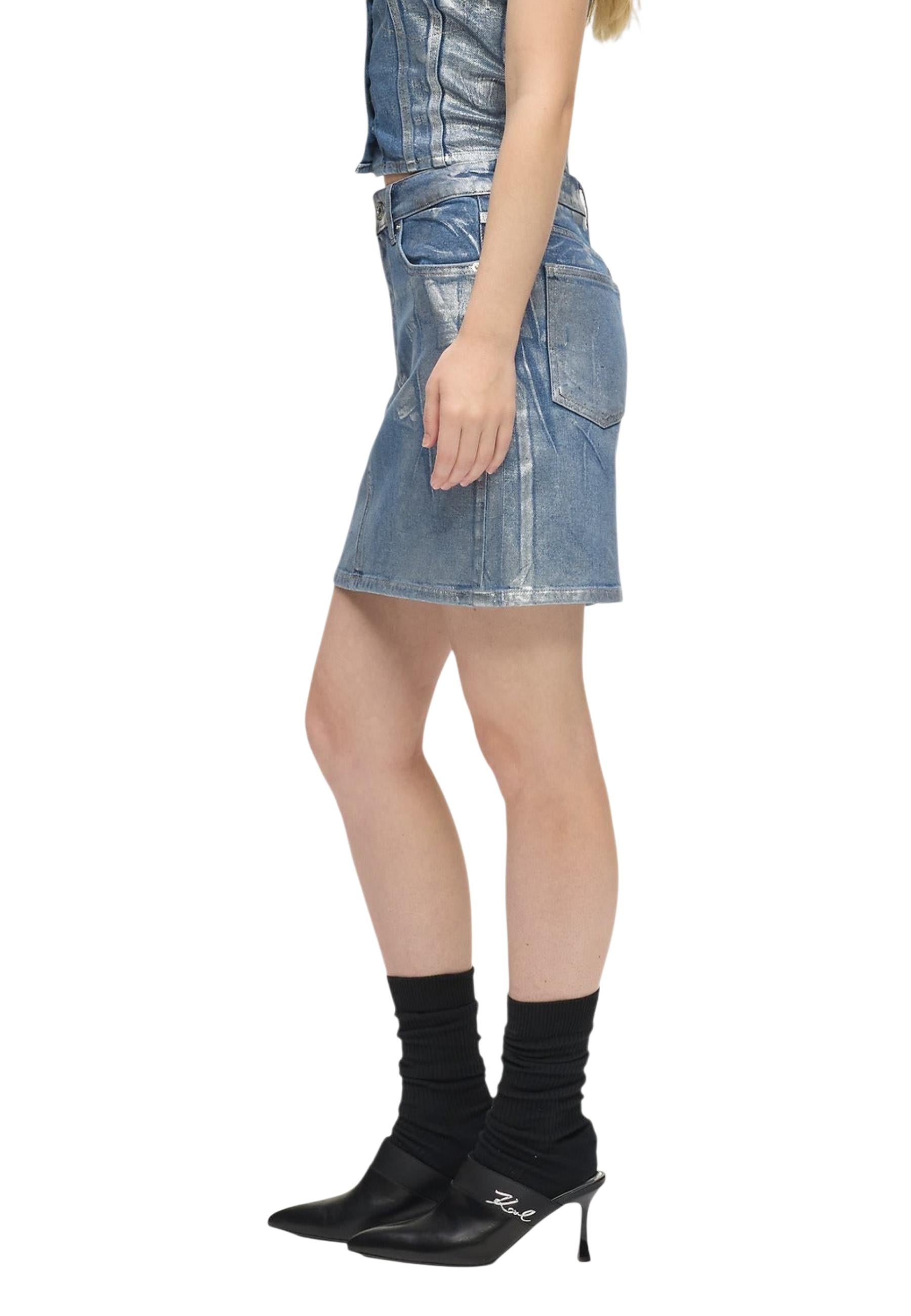 Karl Lagerfeld Jeans Jean femme Jupes — light blue