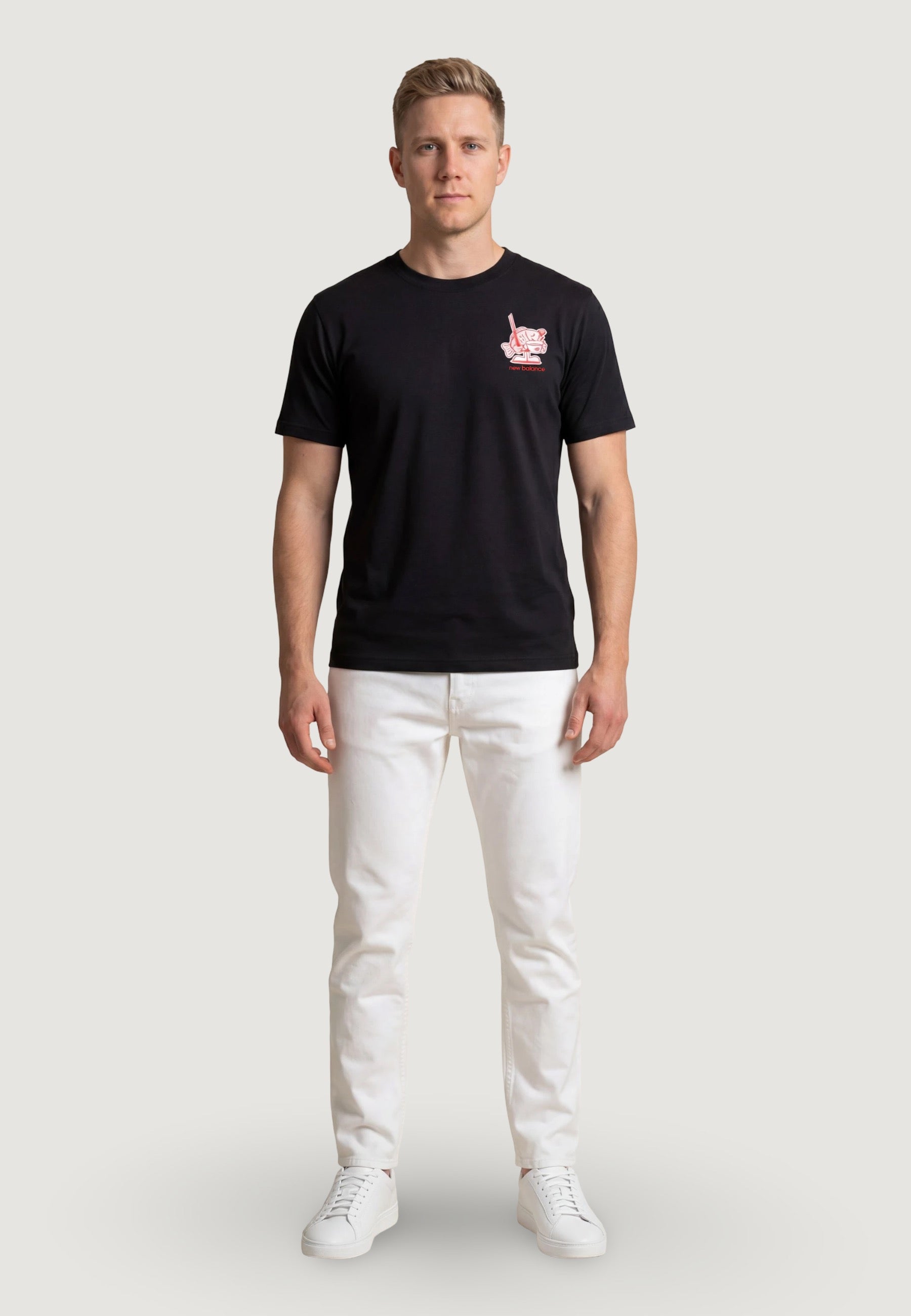 New Balance T-shirt homme — black