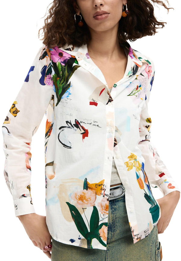 Desigual Chemise femme Chemises — white
