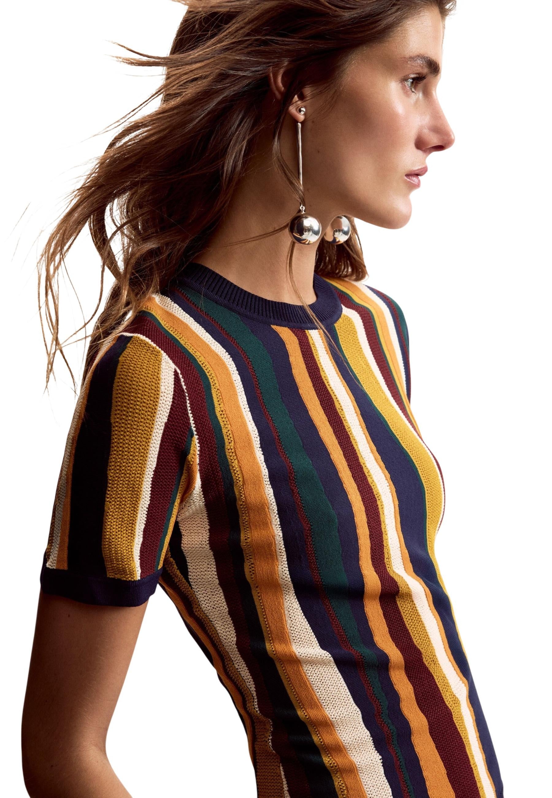 Desigual T-shirt femme — mustard