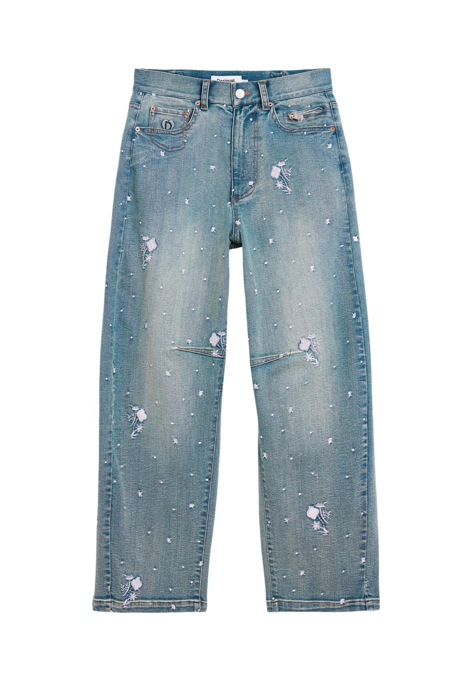 Desigual Jean femme — light blue