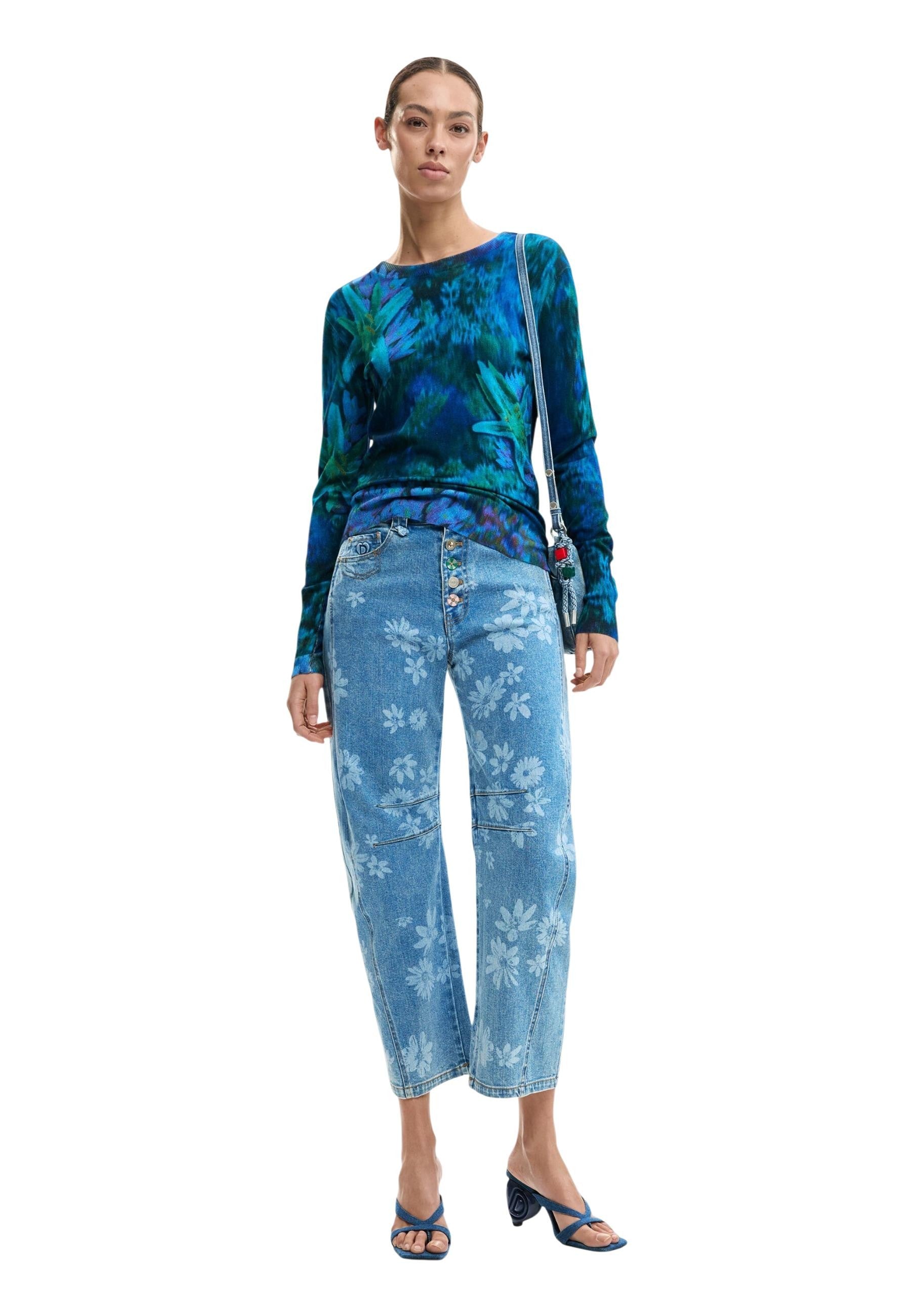 Desigual Pull femme — blue