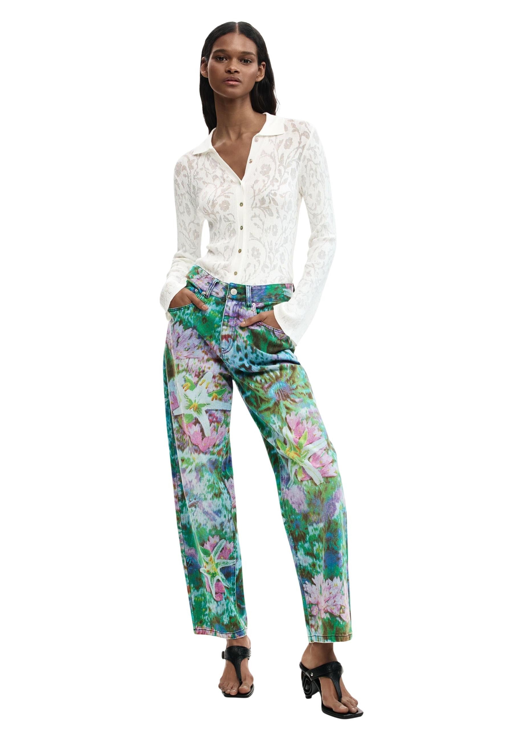 Desigual Jean femme — light blue