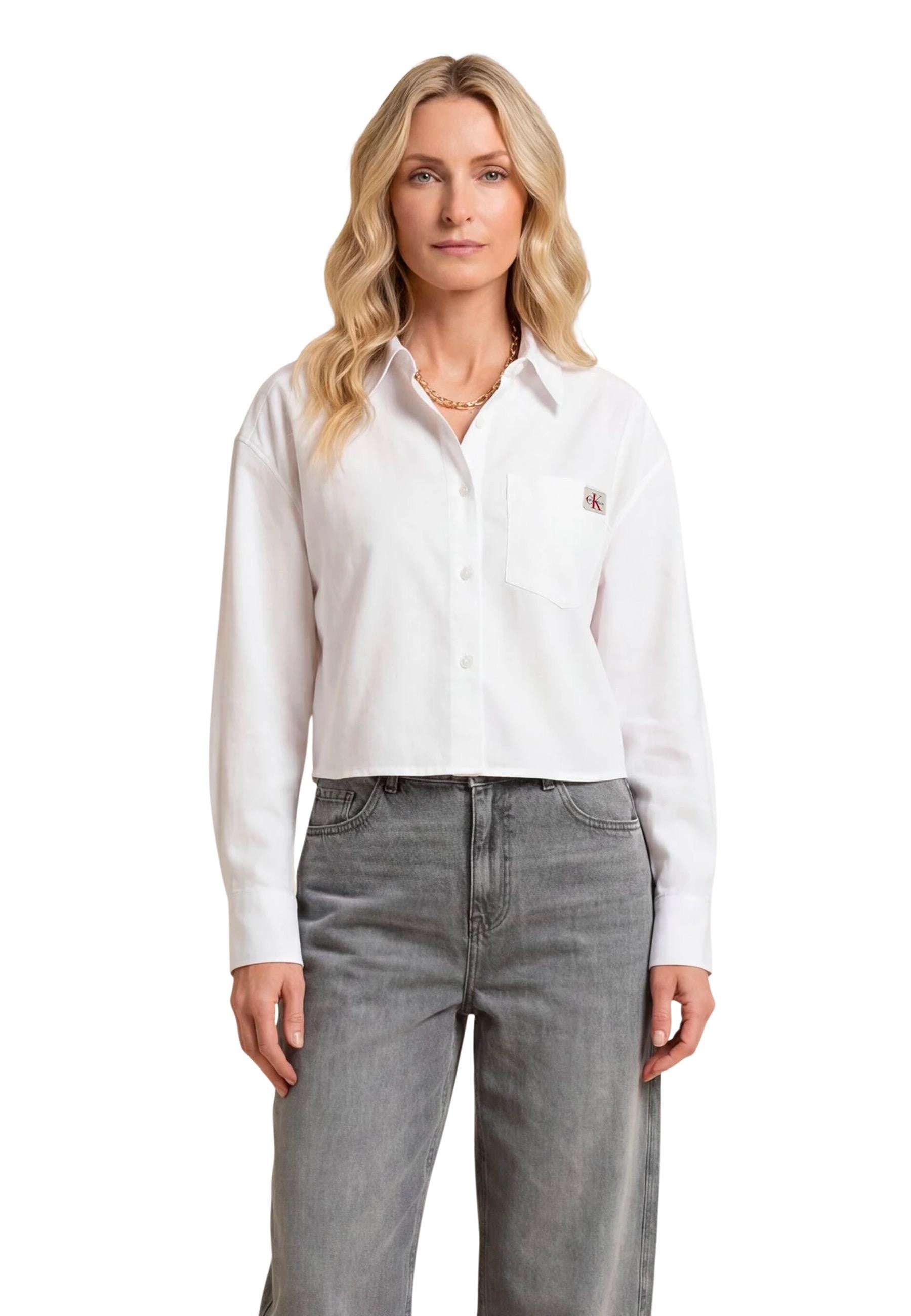 Calvin Klein Jeans Chemise femme Chemises — white