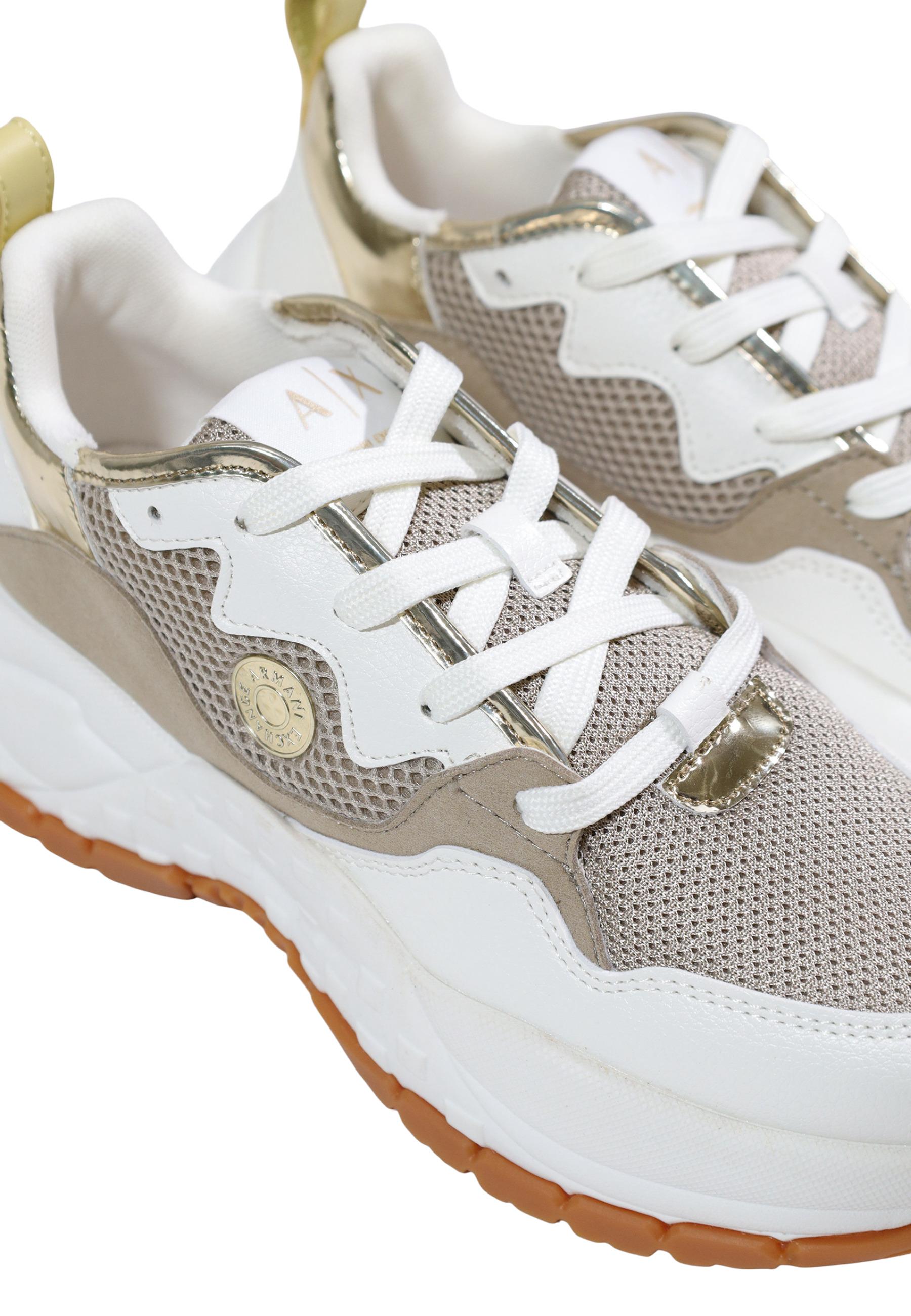 Armani Exchange Baskets femme — white