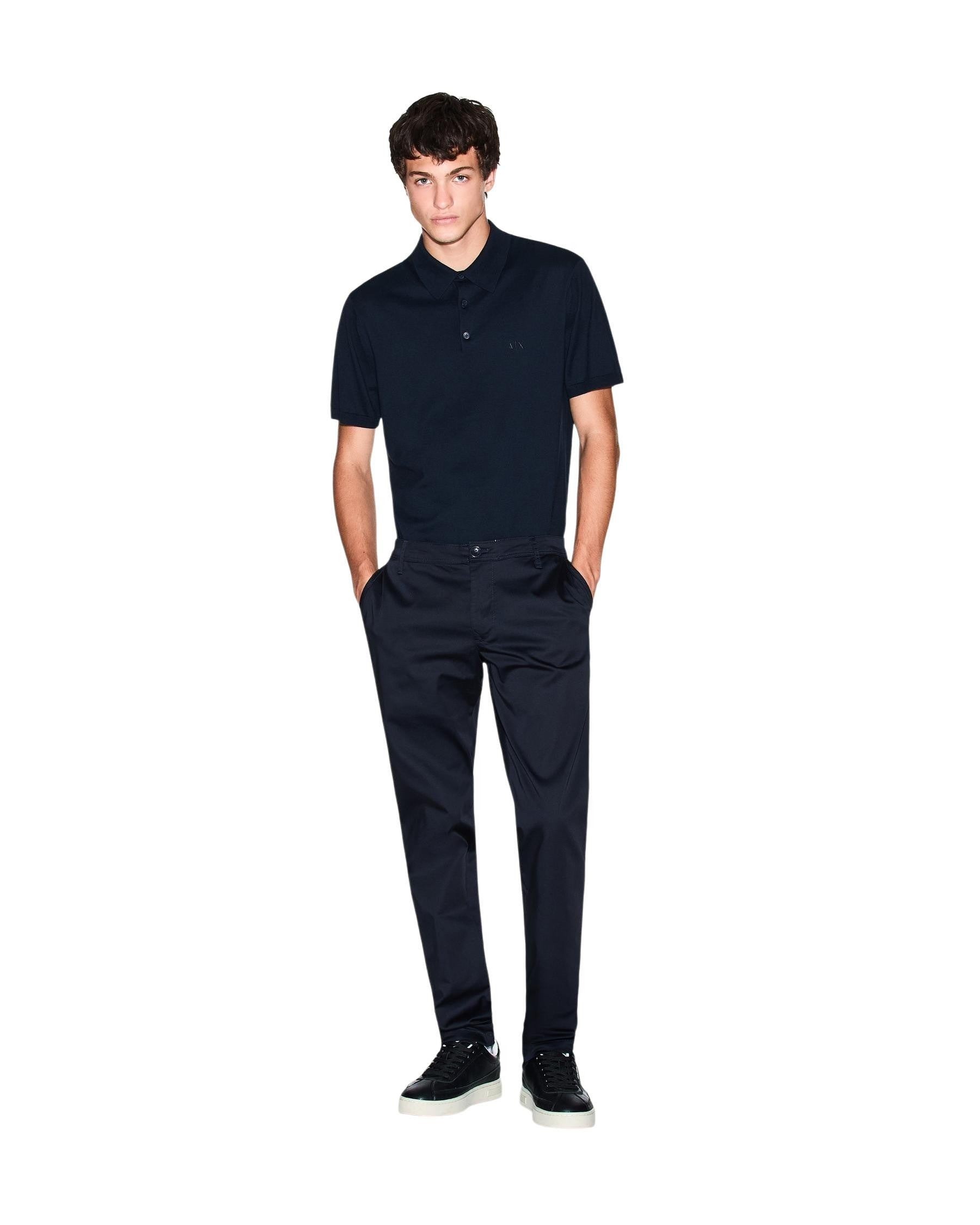 Armani Exchange Polo homme — blue