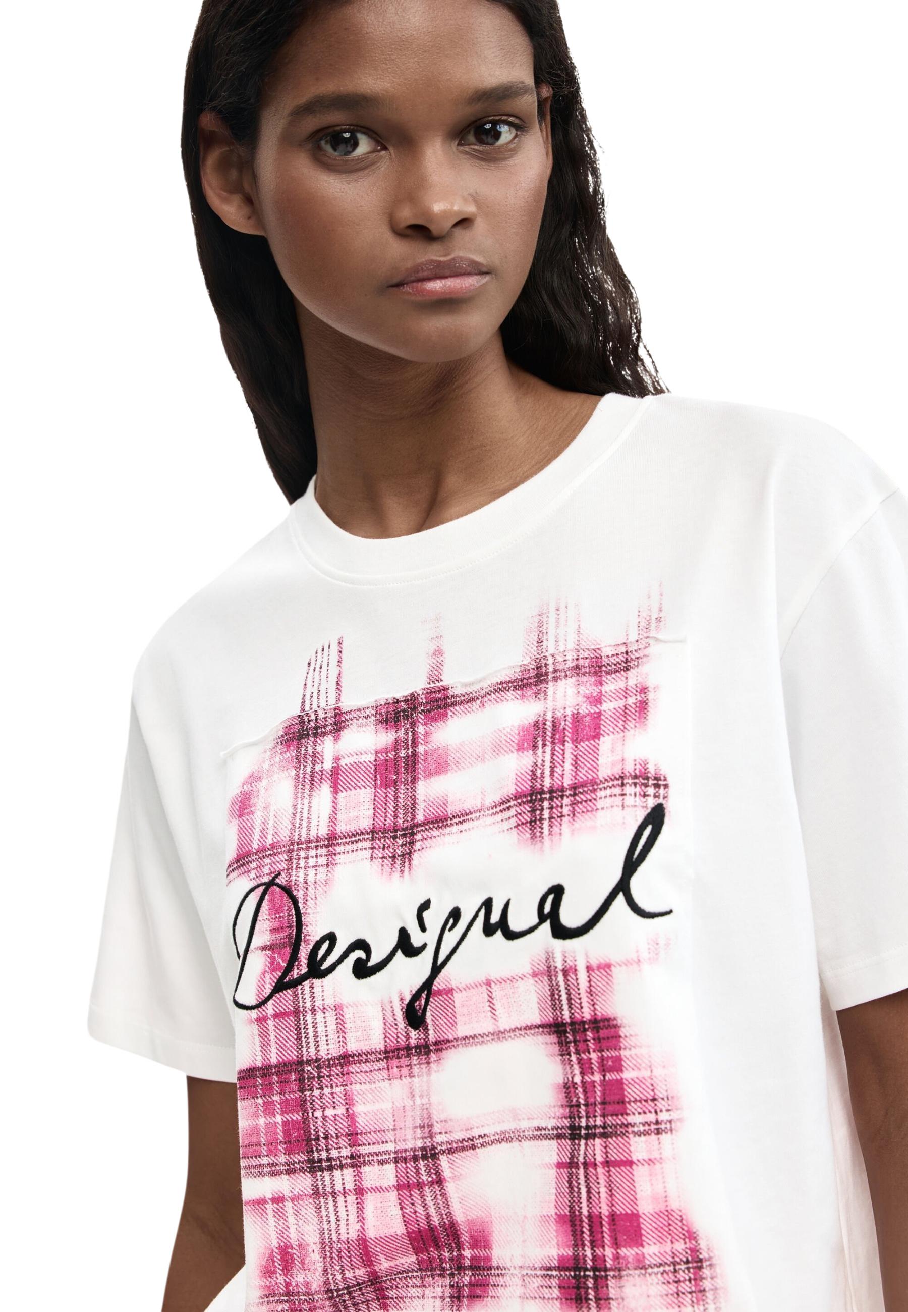 Desigual T-shirt femme — white