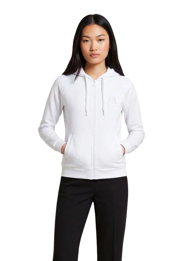 Armani Exchange Sweat femme Sweatshirts — white