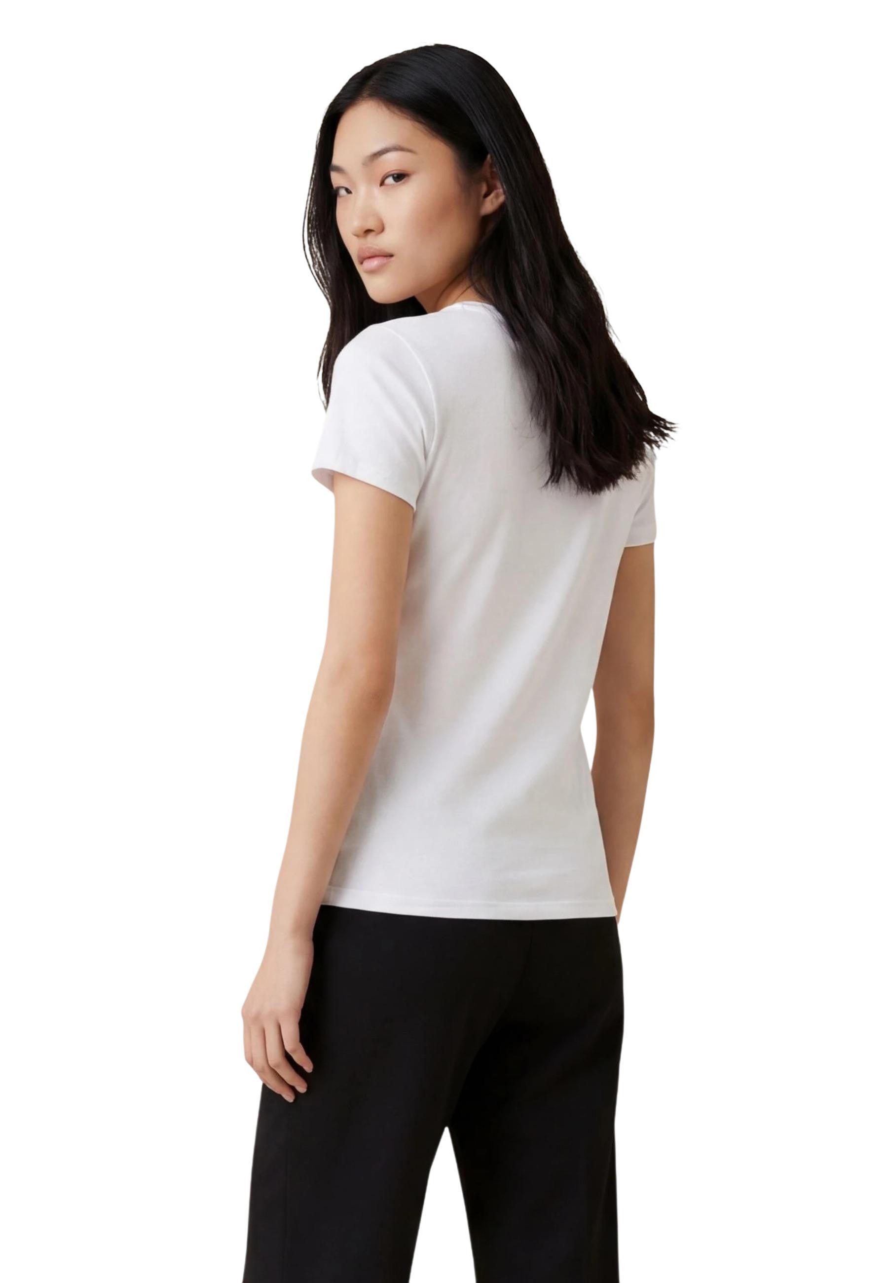 Armani Exchange T-shirt femme — white