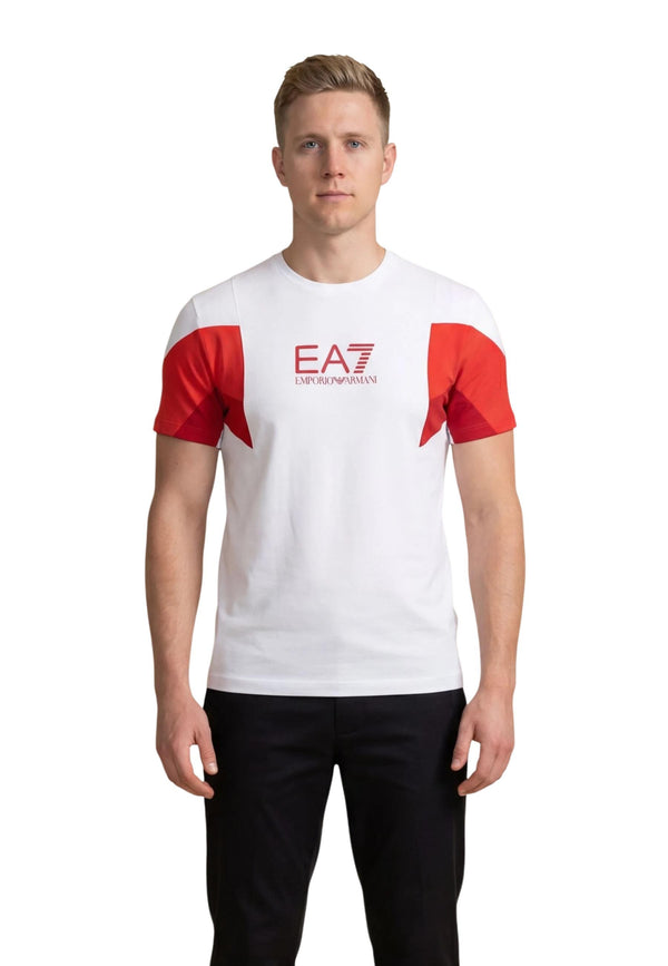 Ea7 T-shirt homme — white