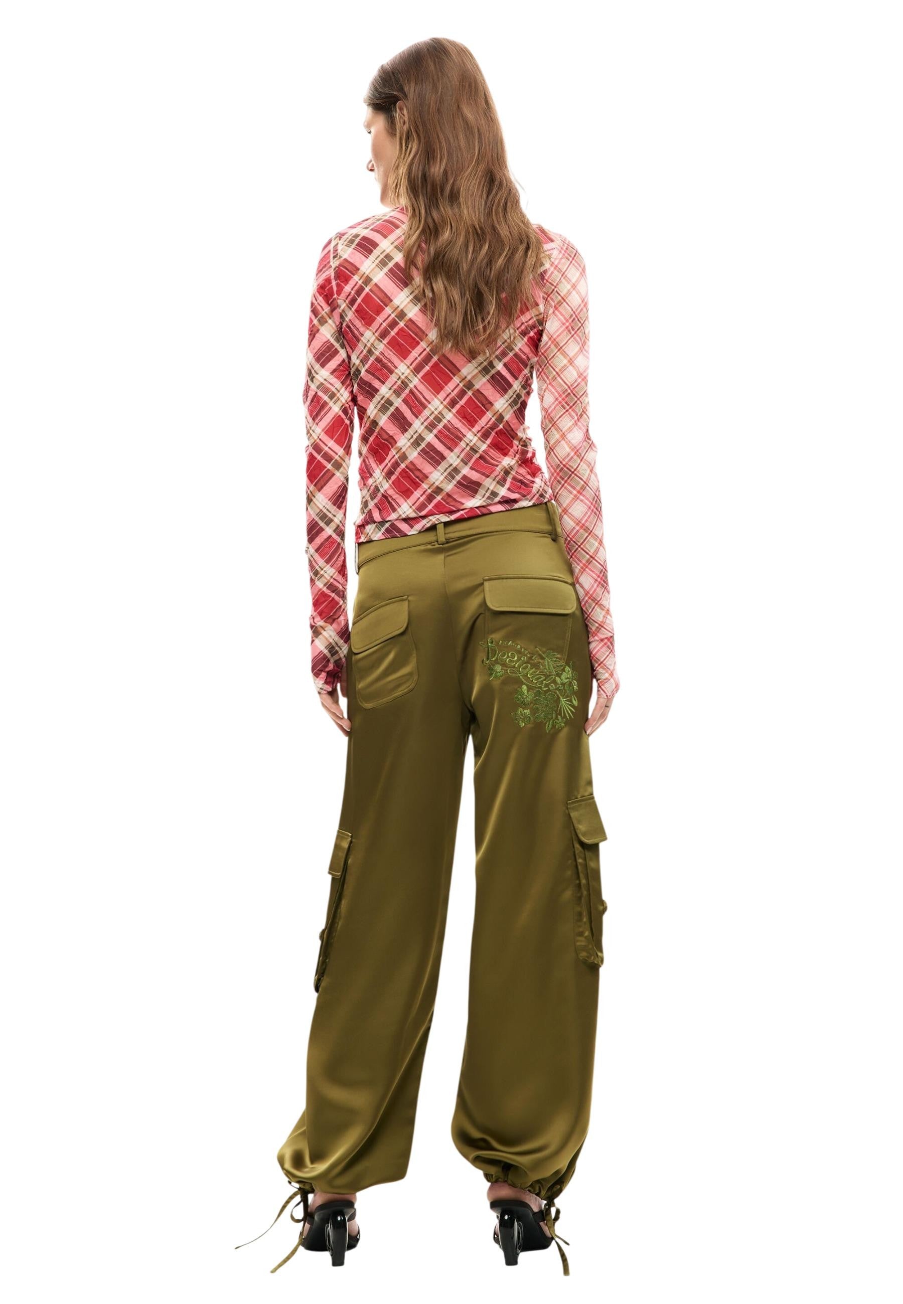 Desigual Pantalon femme Pantalons — green