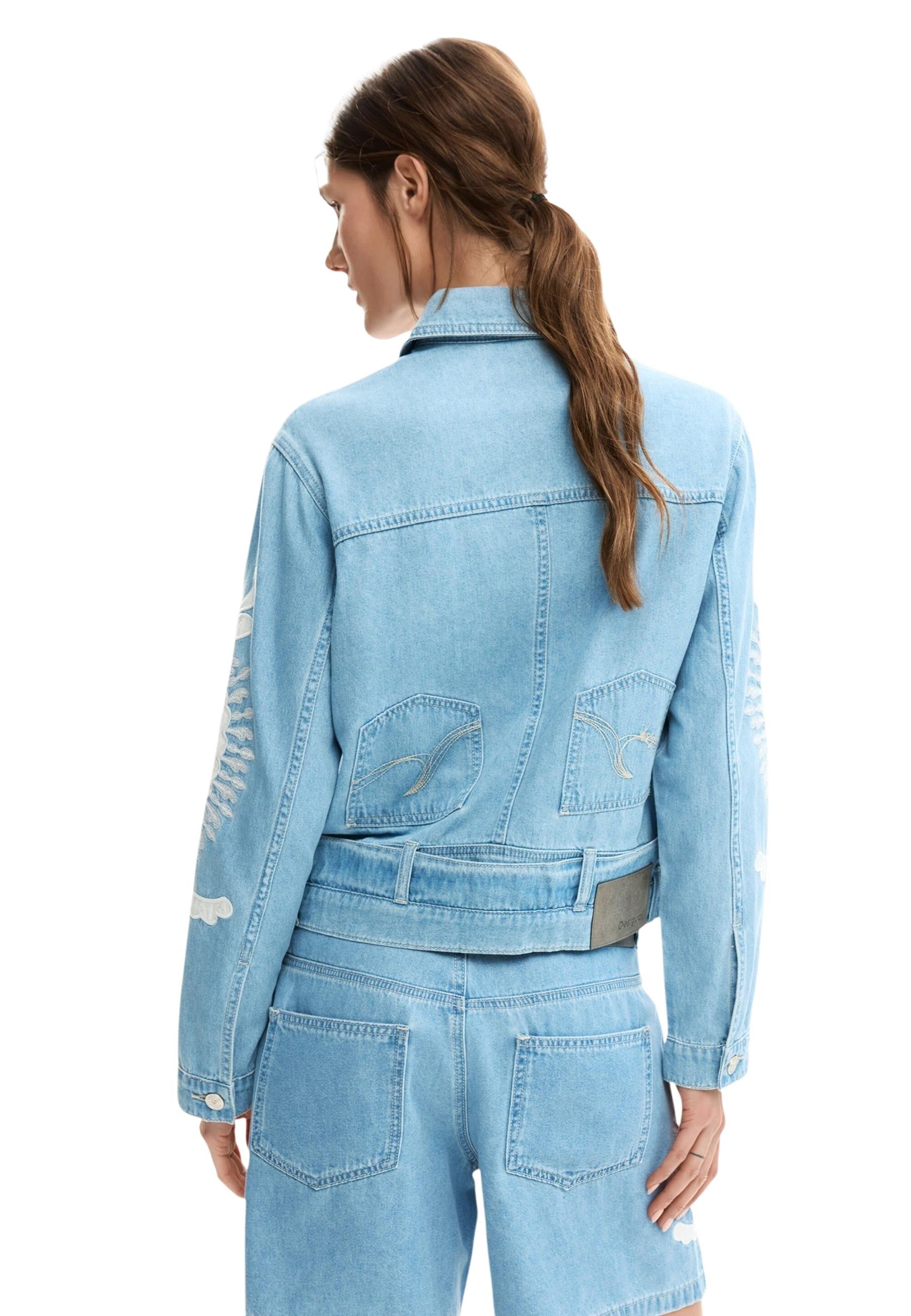 Desigual Vêtement femme Jaquettes — light blue