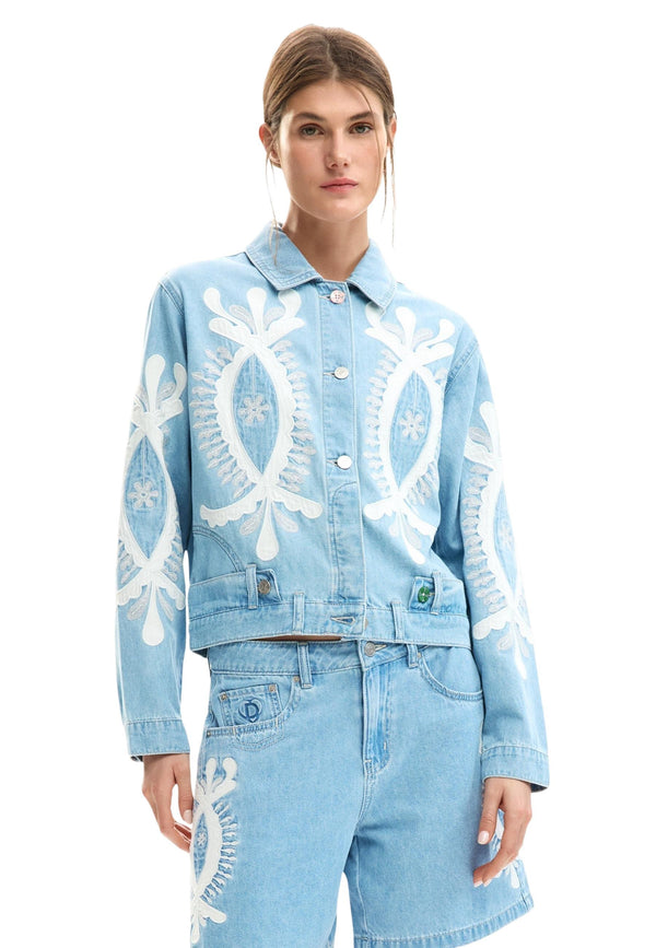 Desigual Vêtement femme Jaquettes — light blue