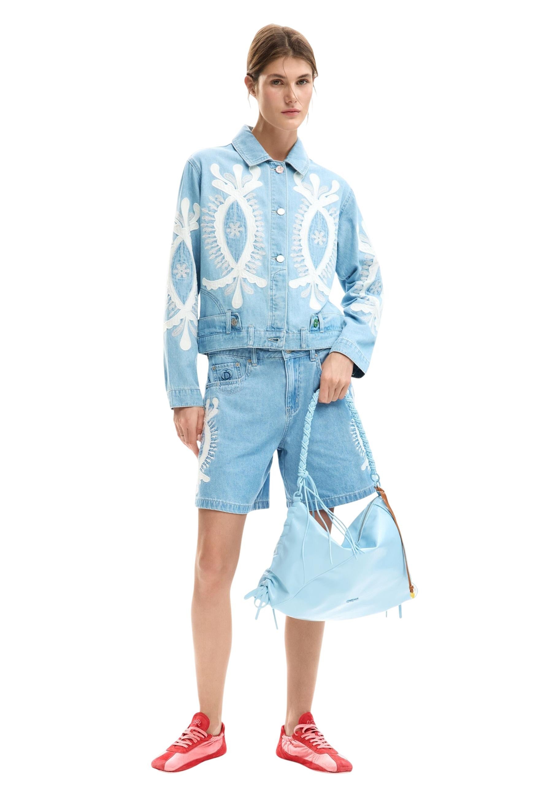 Desigual Vêtement femme Jaquettes — light blue