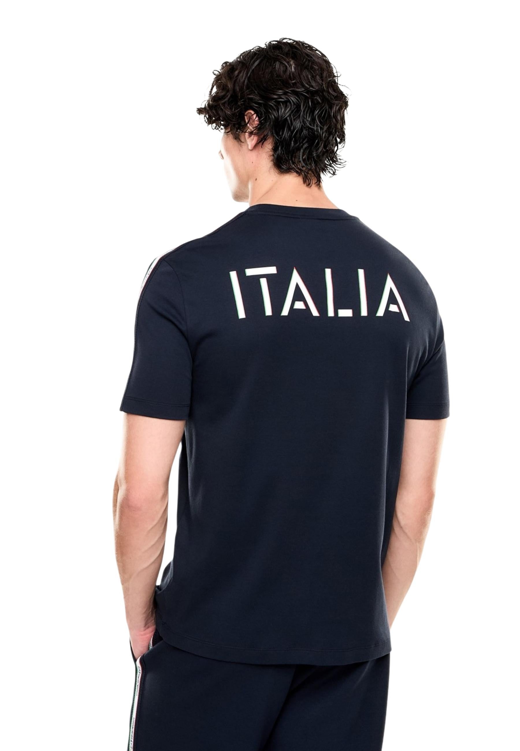 Ea7 T-shirt homme — blue
