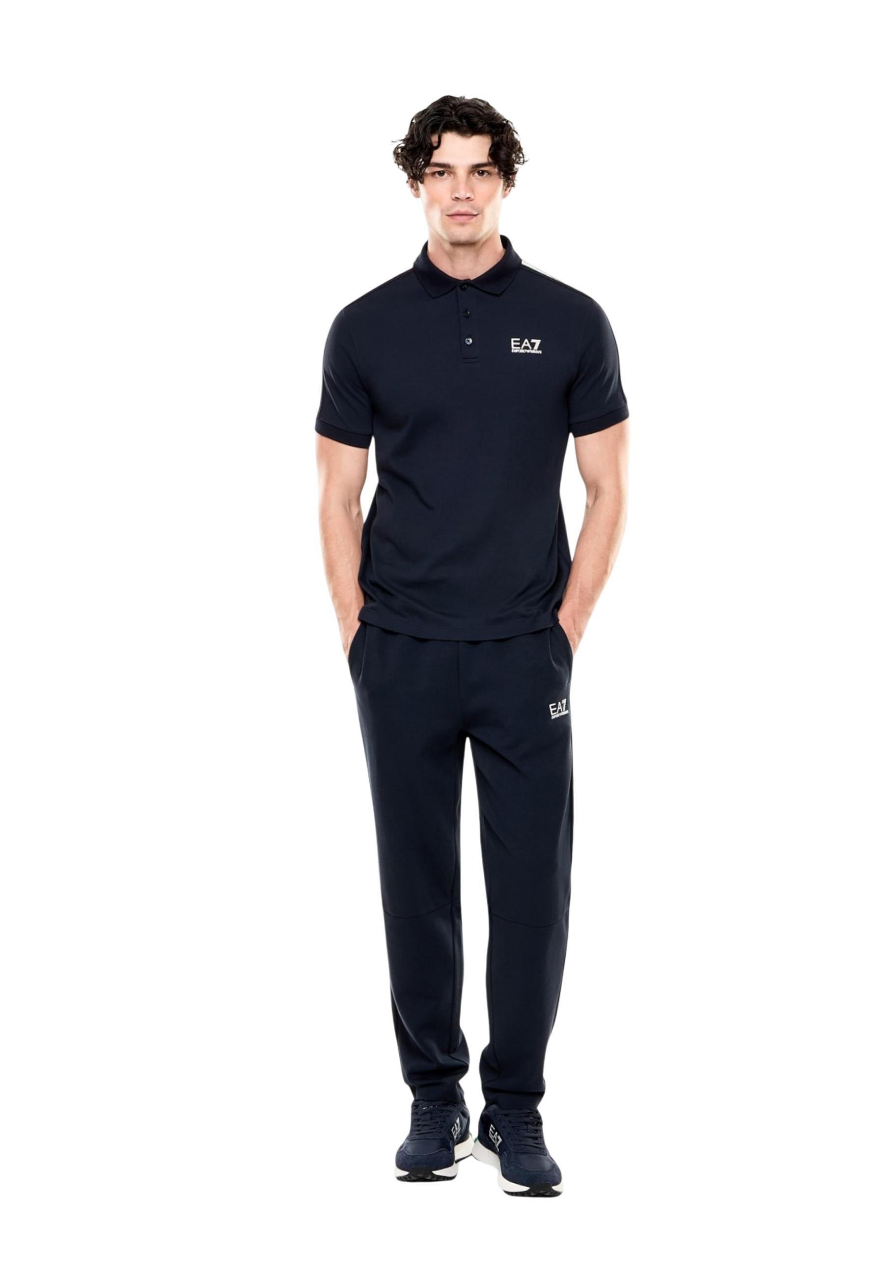 Ea7 T-shirt homme — blue