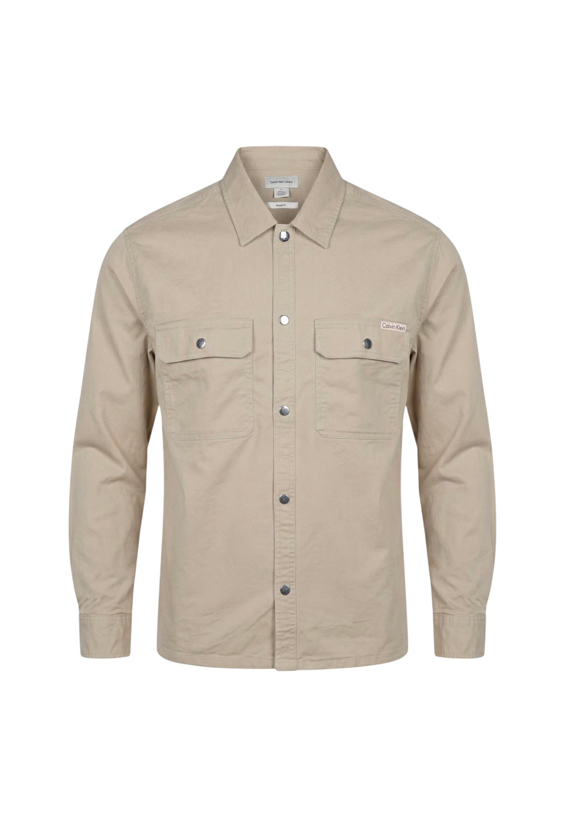 Calvin Klein Jeans Chemise homme Chemises — beige