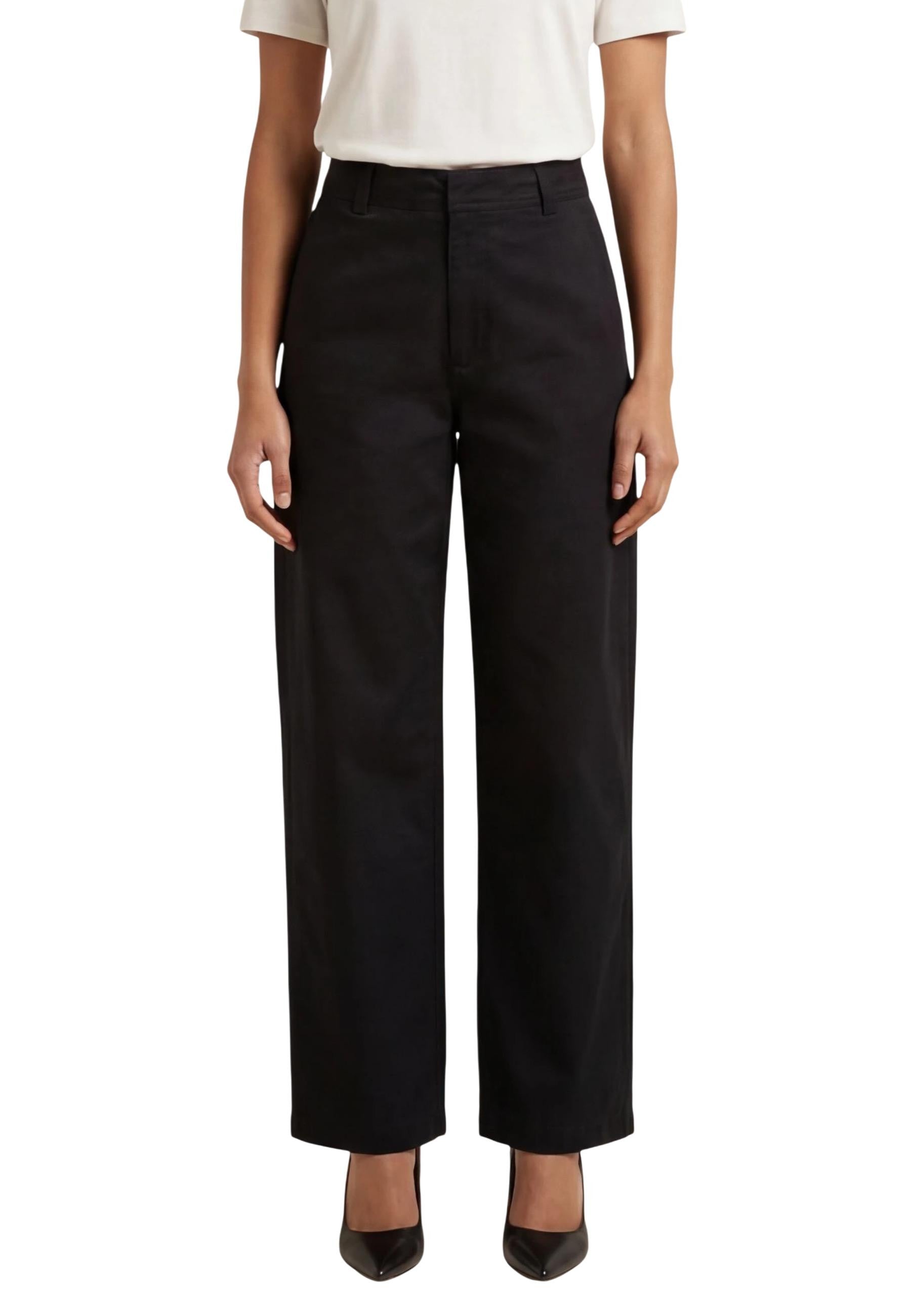 Jacqueline De Yong Pantalon femme Pantalons — black