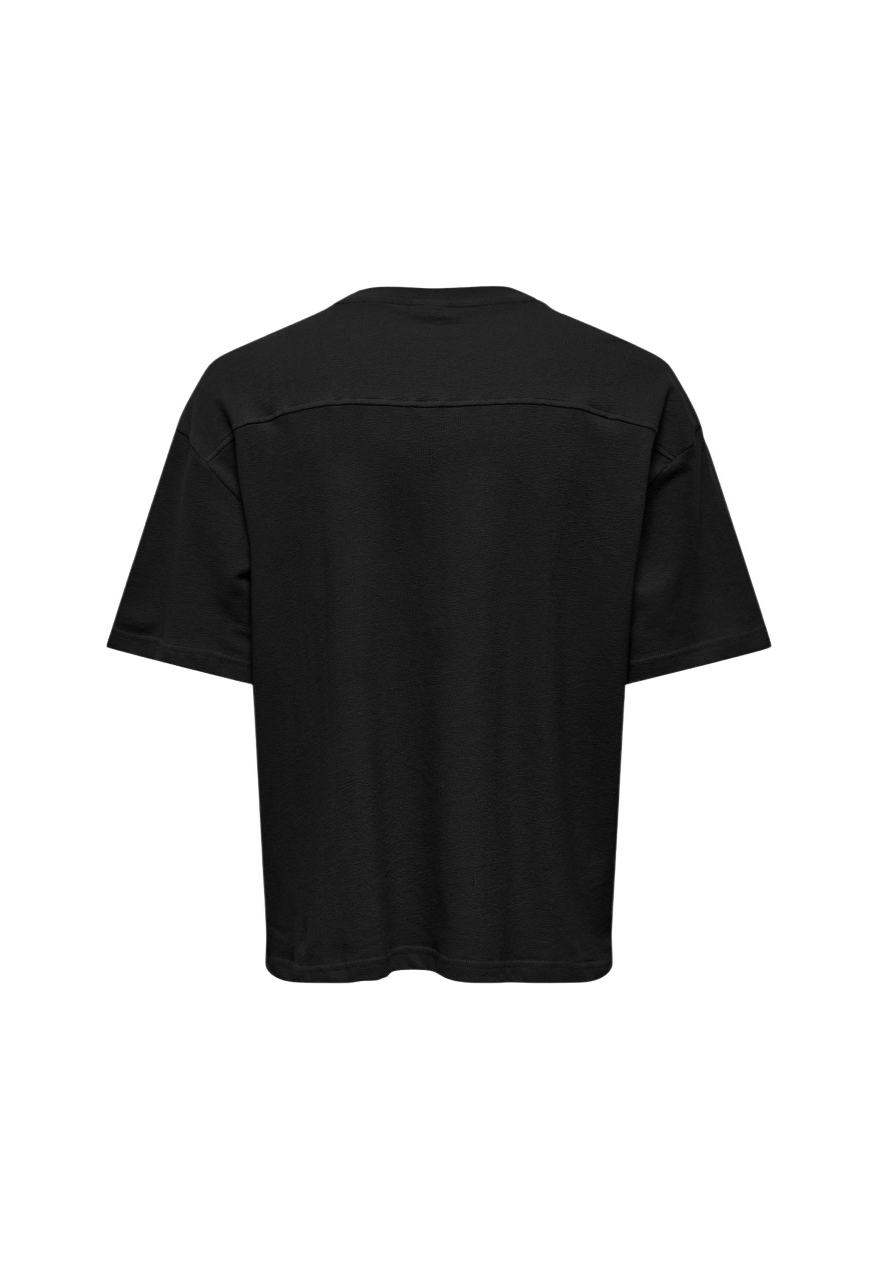 Only & Sons T-shirt homme — black