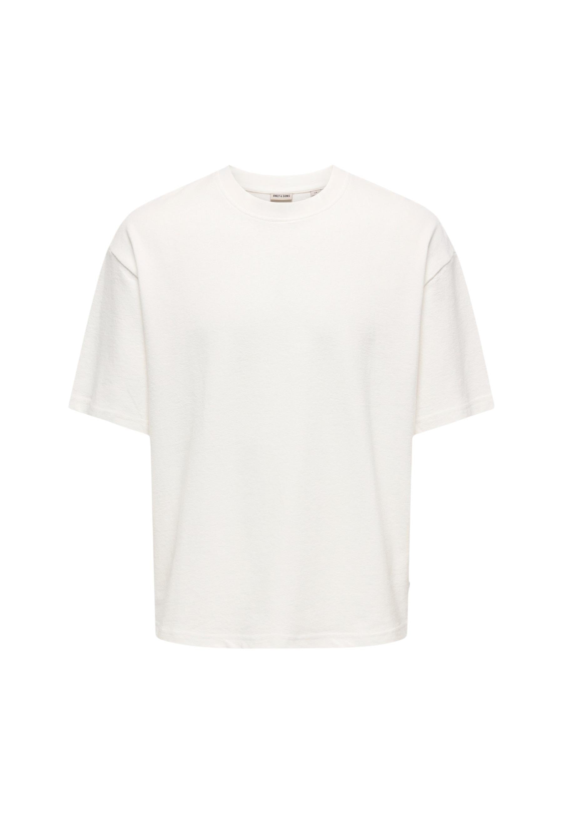 Only & Sons T-shirt homme — white