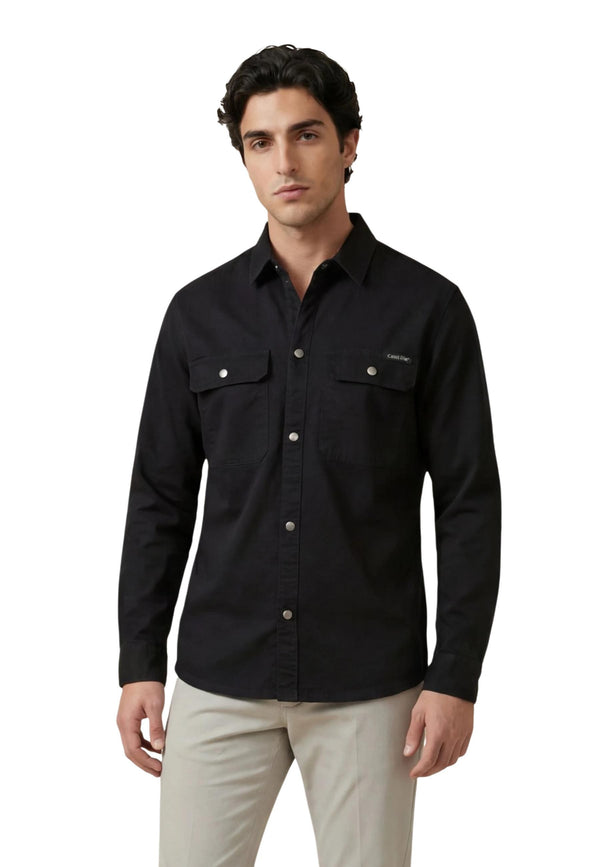 Calvin Klein Jeans Chemise homme Chemises — black