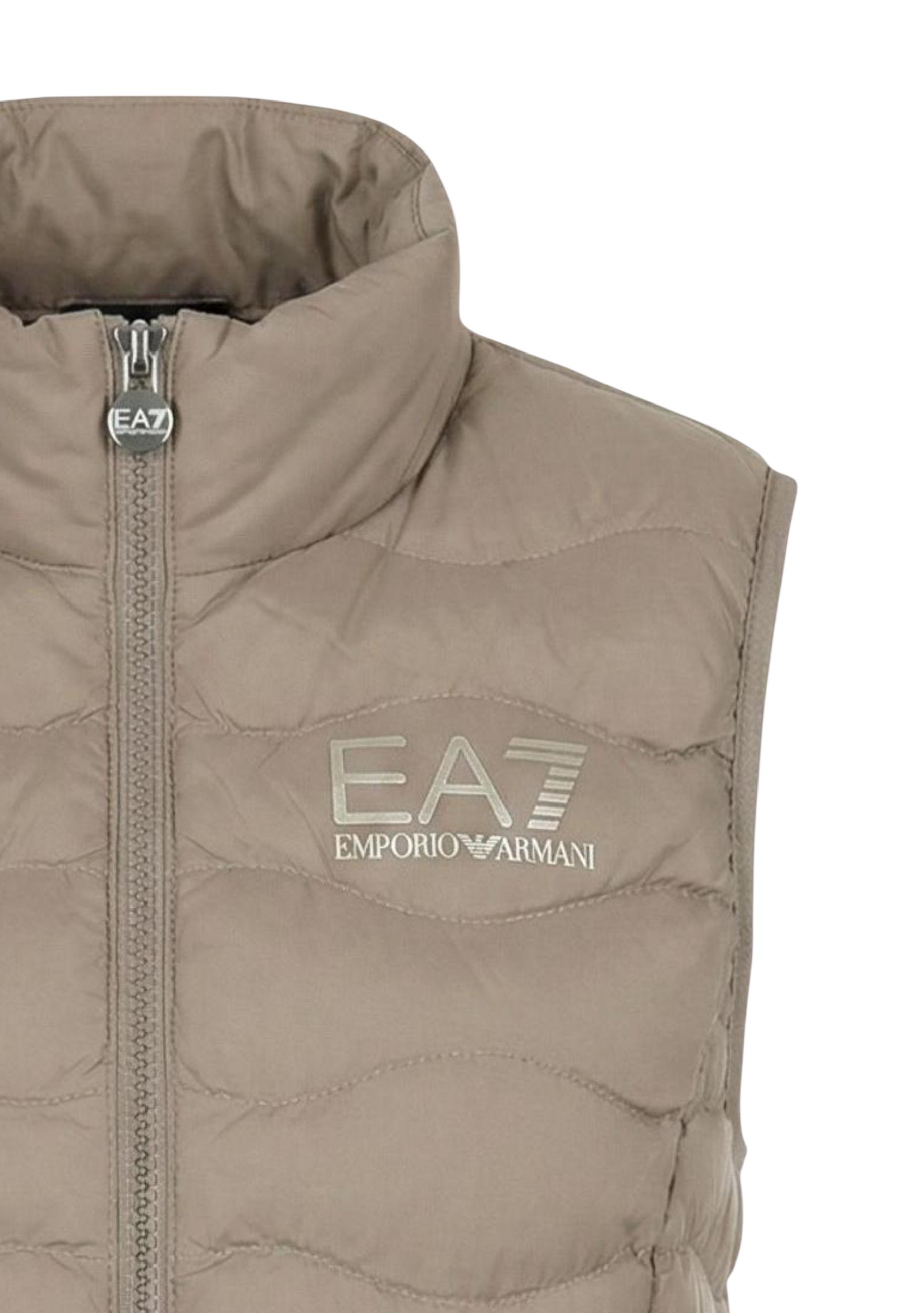 Ea7 Vêtement femme Gilets — beige