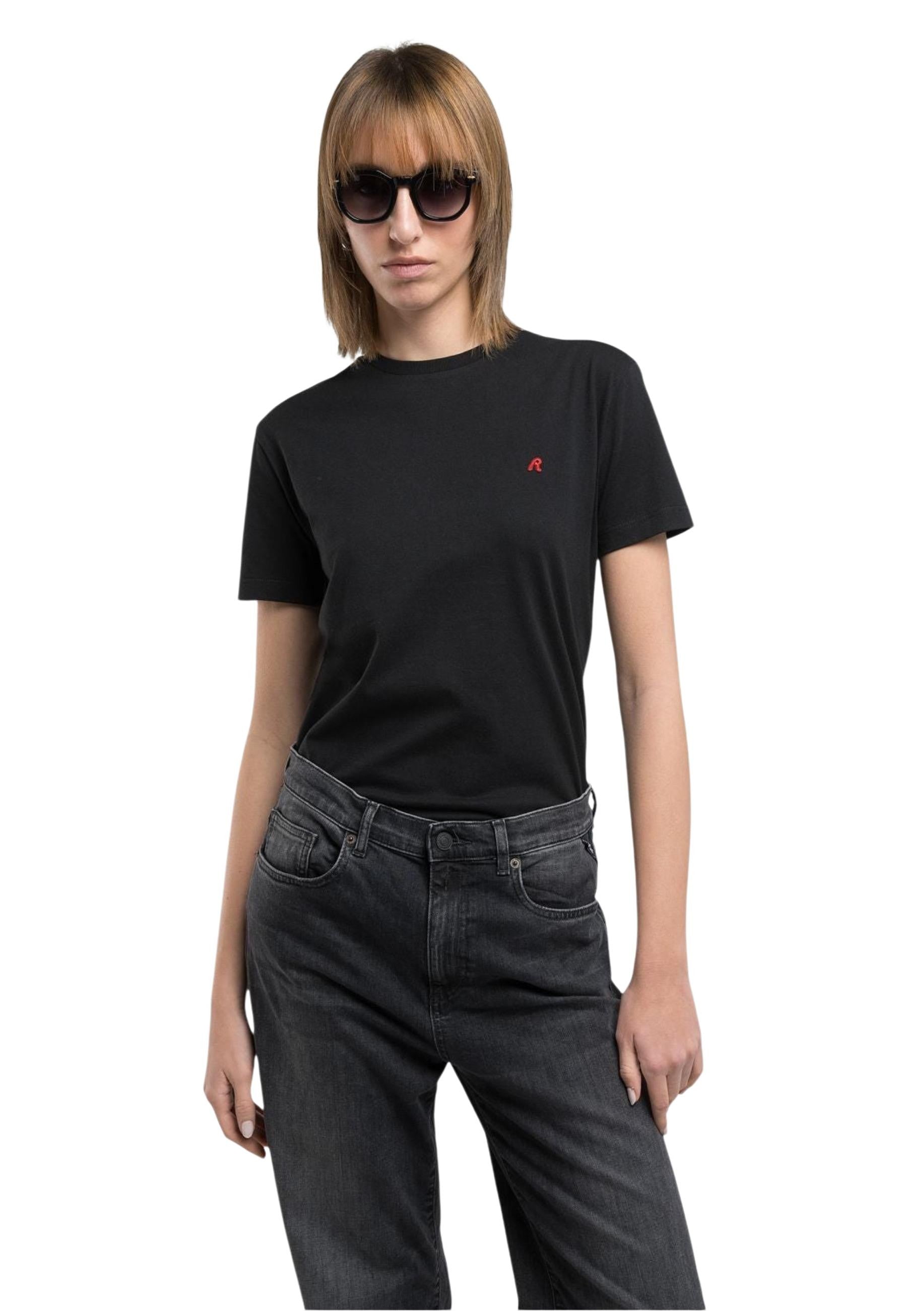 Replay T-shirt femme — black