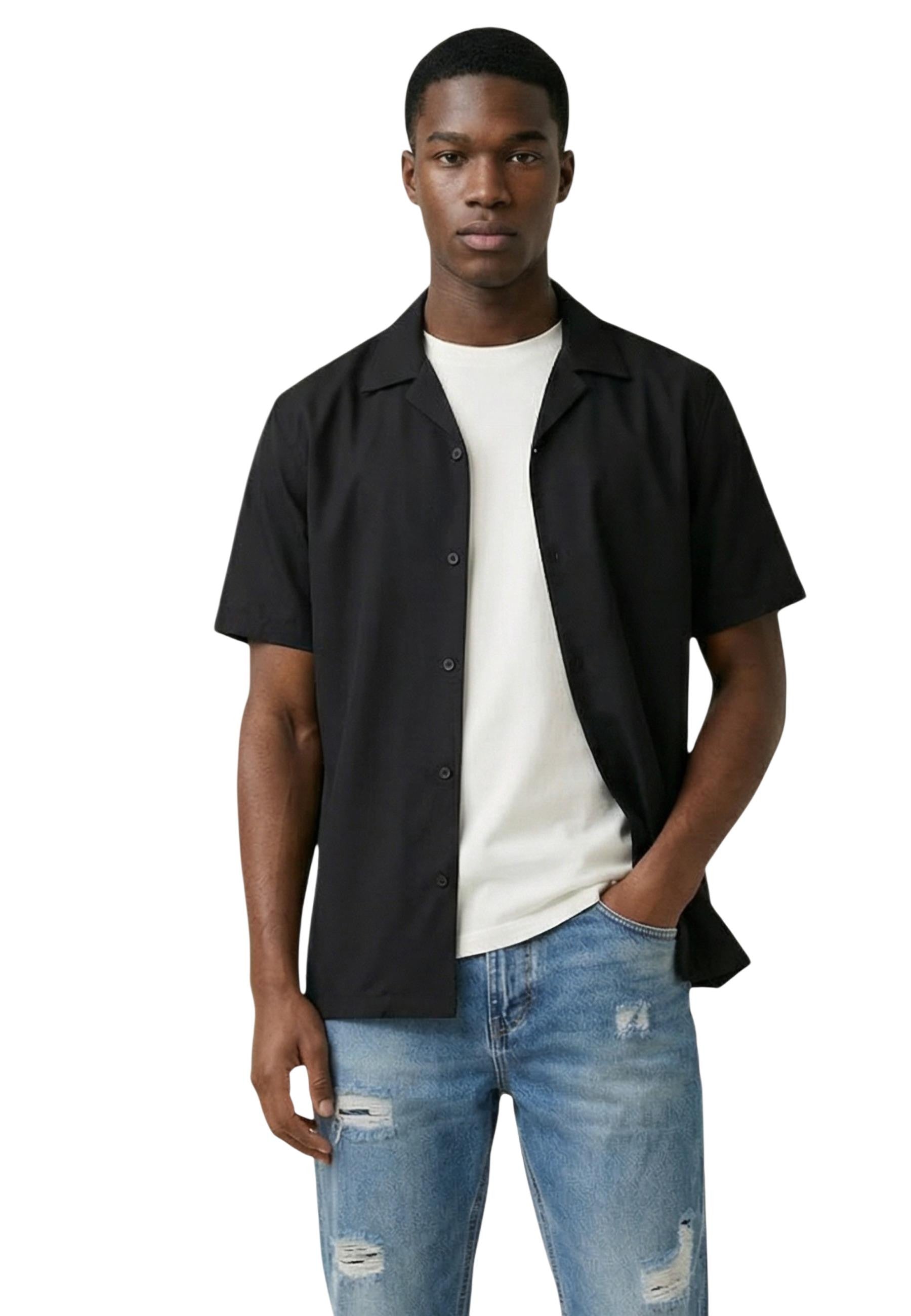 Gianni Lupo Chemise homme Chemises — black