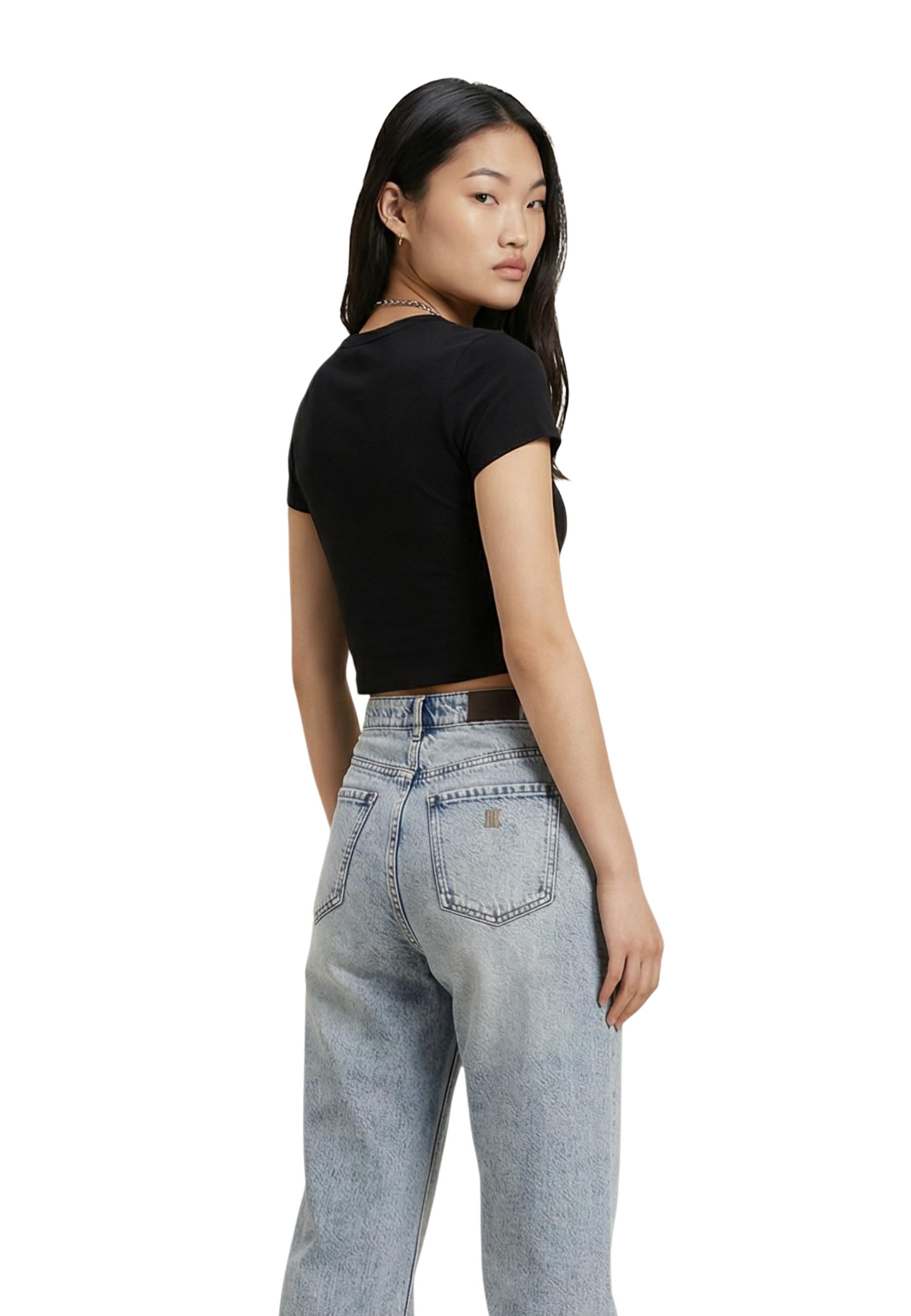 Calvin Klein Jeans T-shirt femme — black