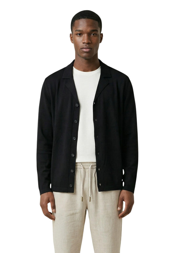 Gianni Lupo Vêtement homme Cardigans — black