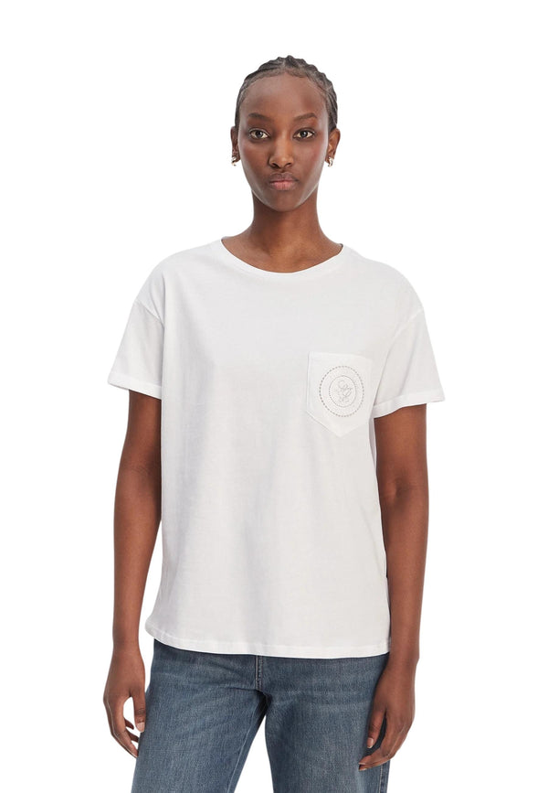 Liu Jo T-shirt femme — white