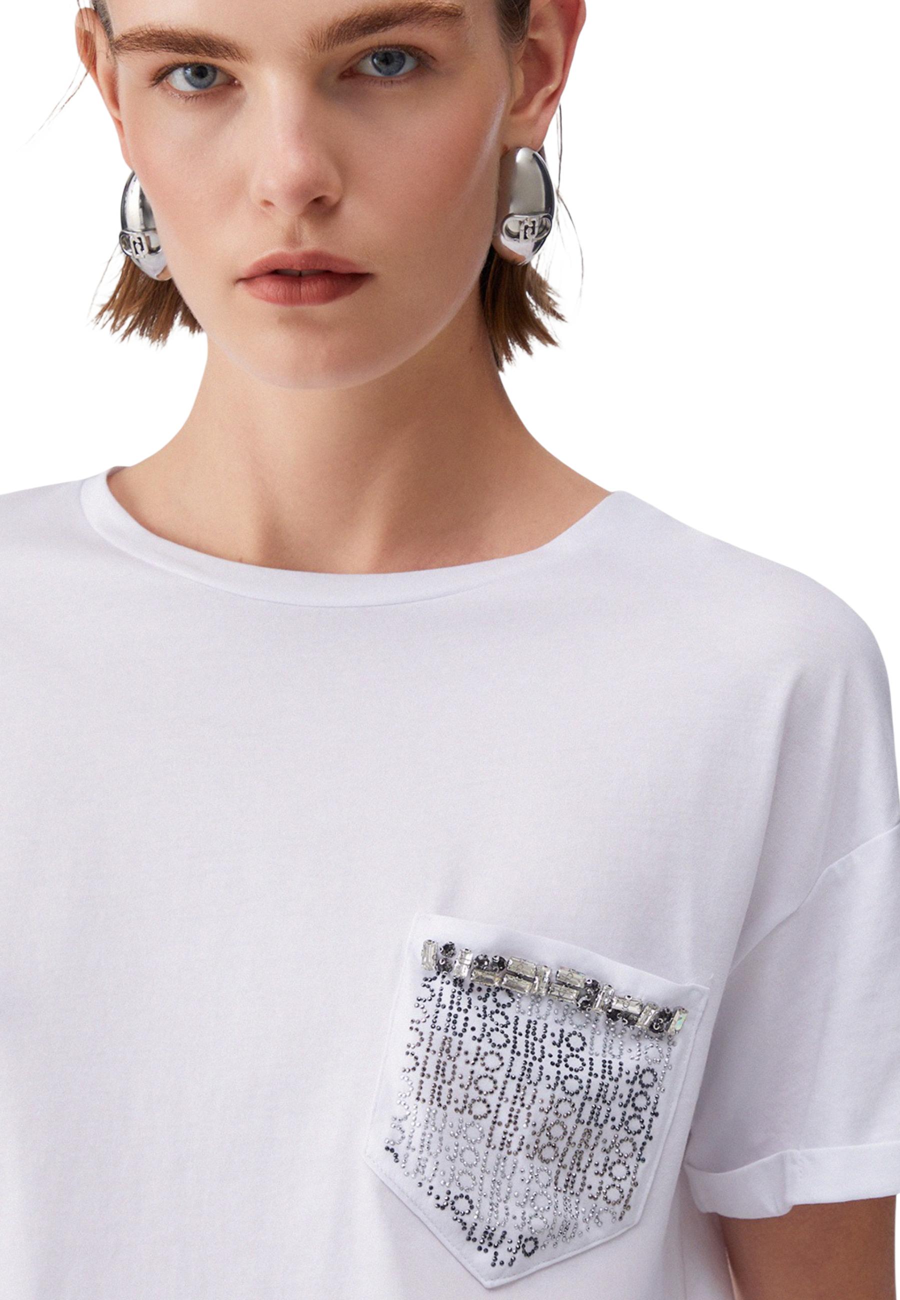 Liu Jo T-shirt femme — white
