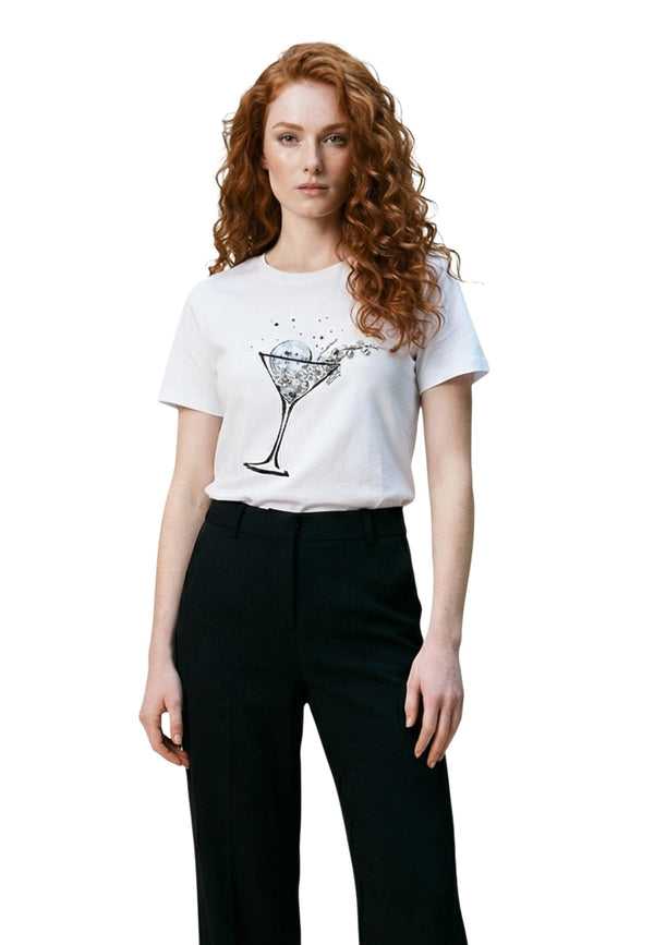 Liu Jo T-shirt femme — white