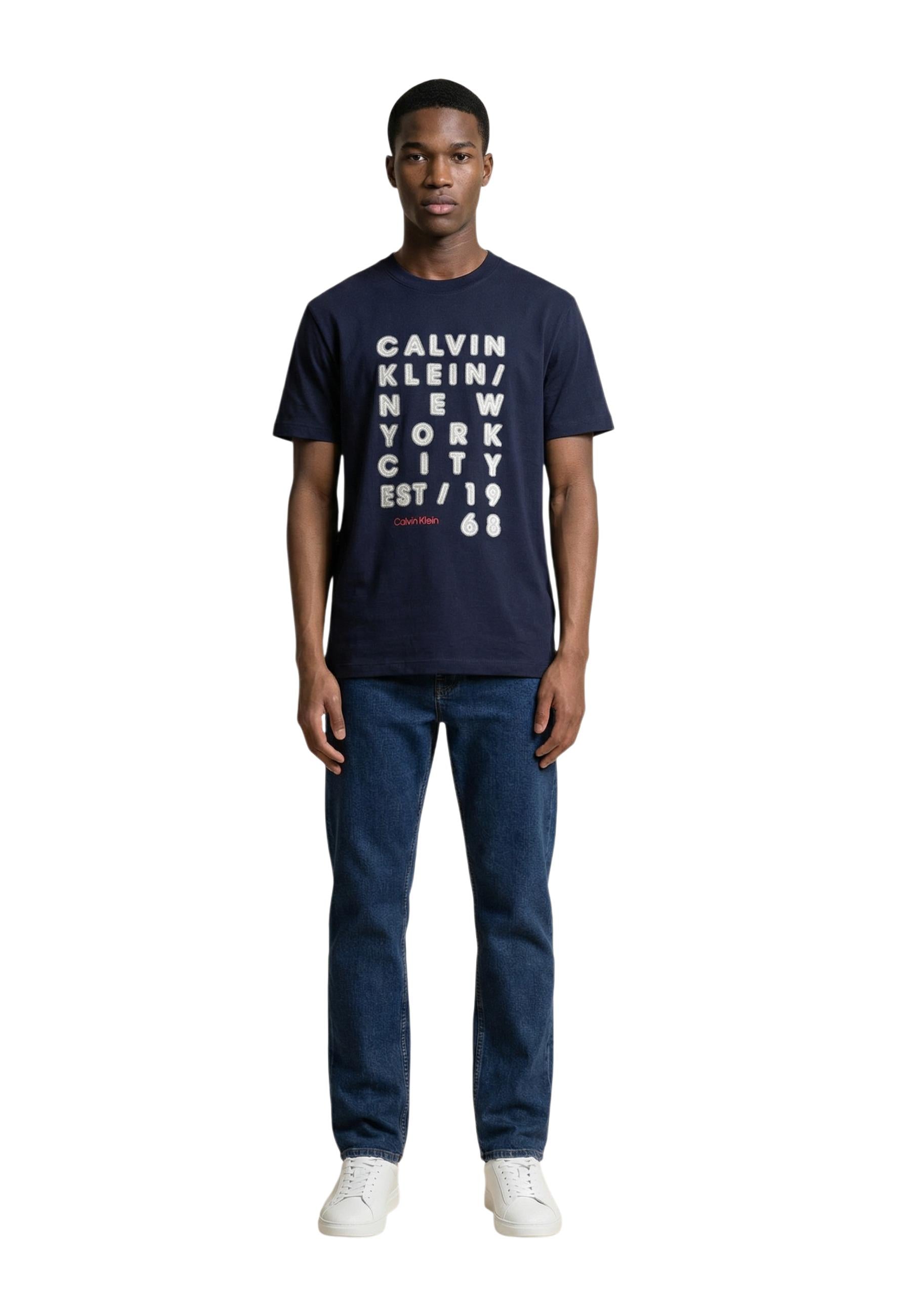 Calvin Klein Jeans T-shirt homme — blue