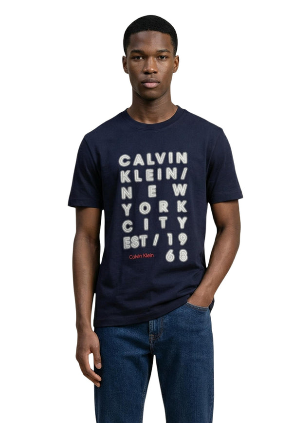 Calvin Klein Jeans T-shirt homme — blue