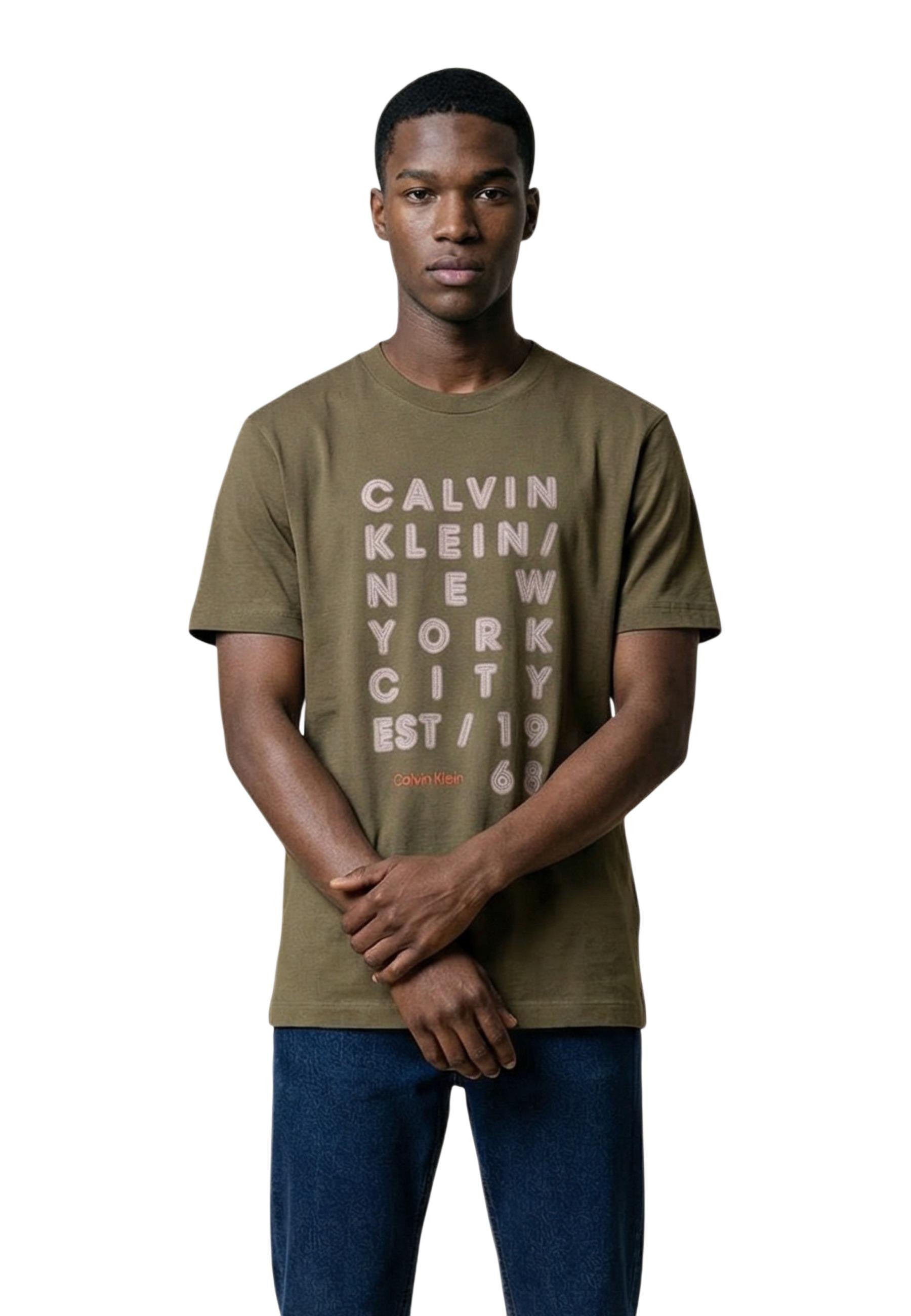 Calvin Klein Jeans T-shirt homme — green