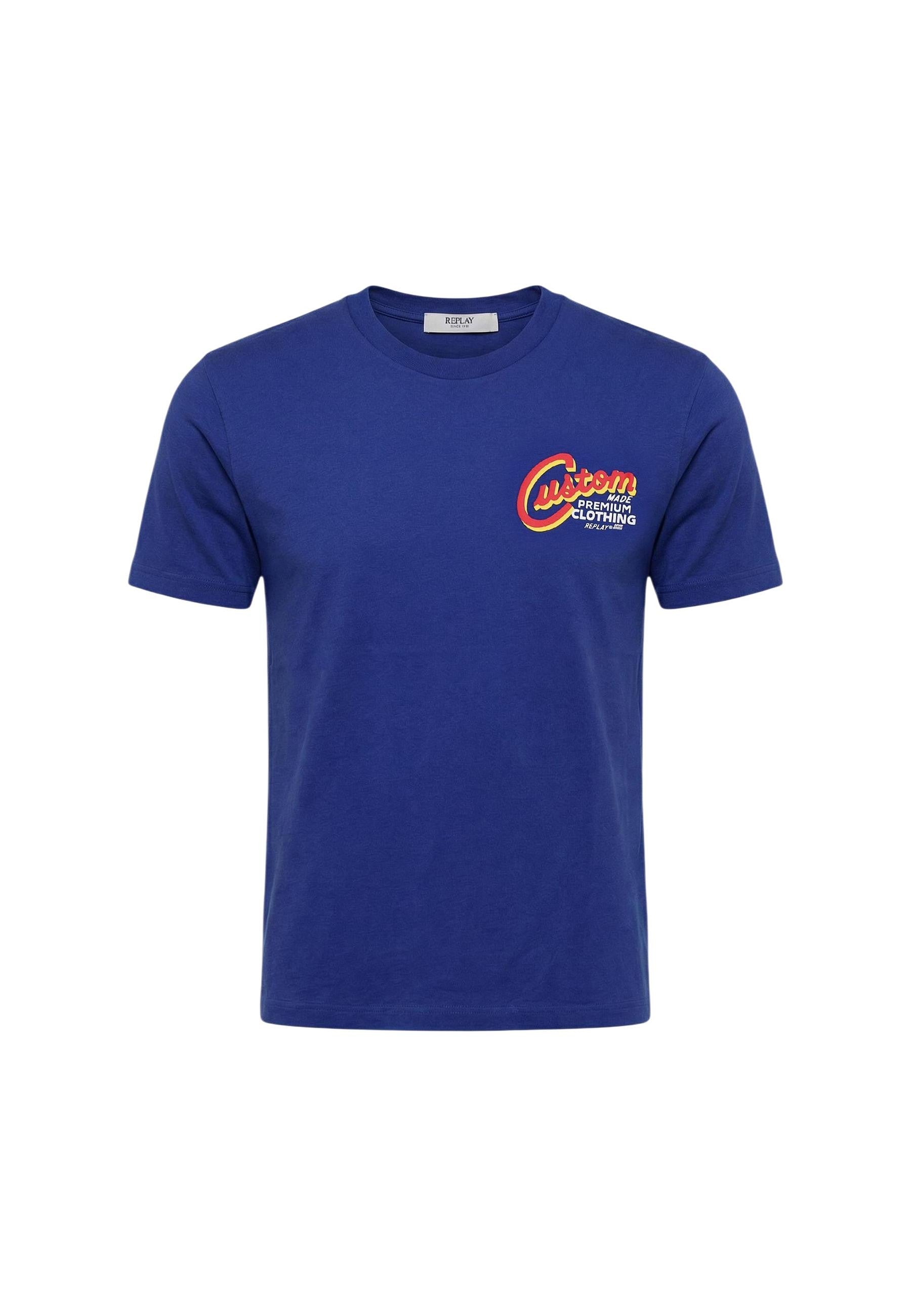 Replay T-shirt homme — blue