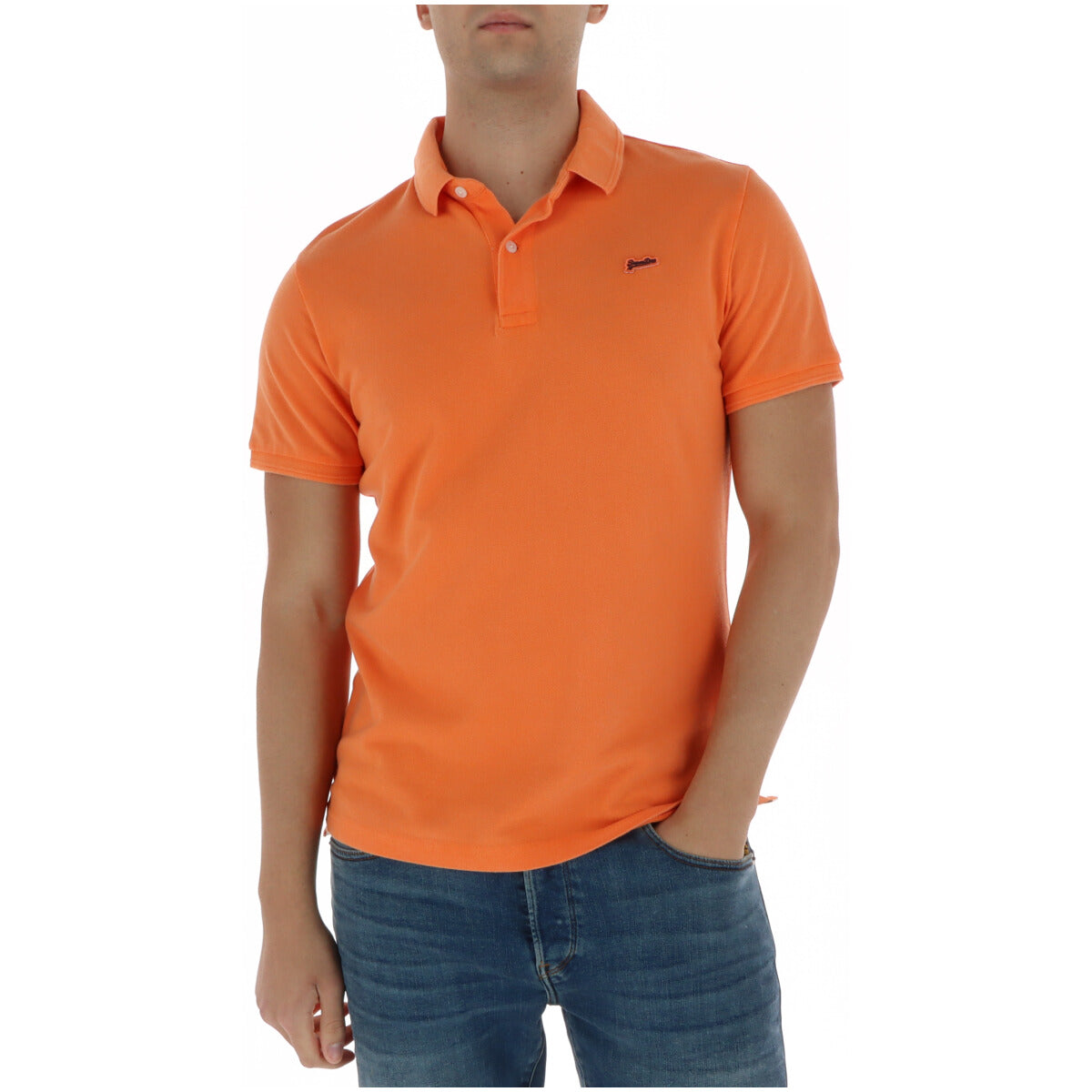 Superdry Polo homme — orange