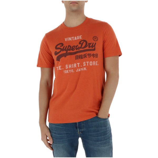 Superdry T-shirt homme — orange