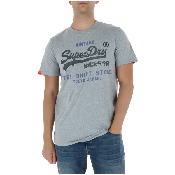 Superdry T-shirt homme — grey