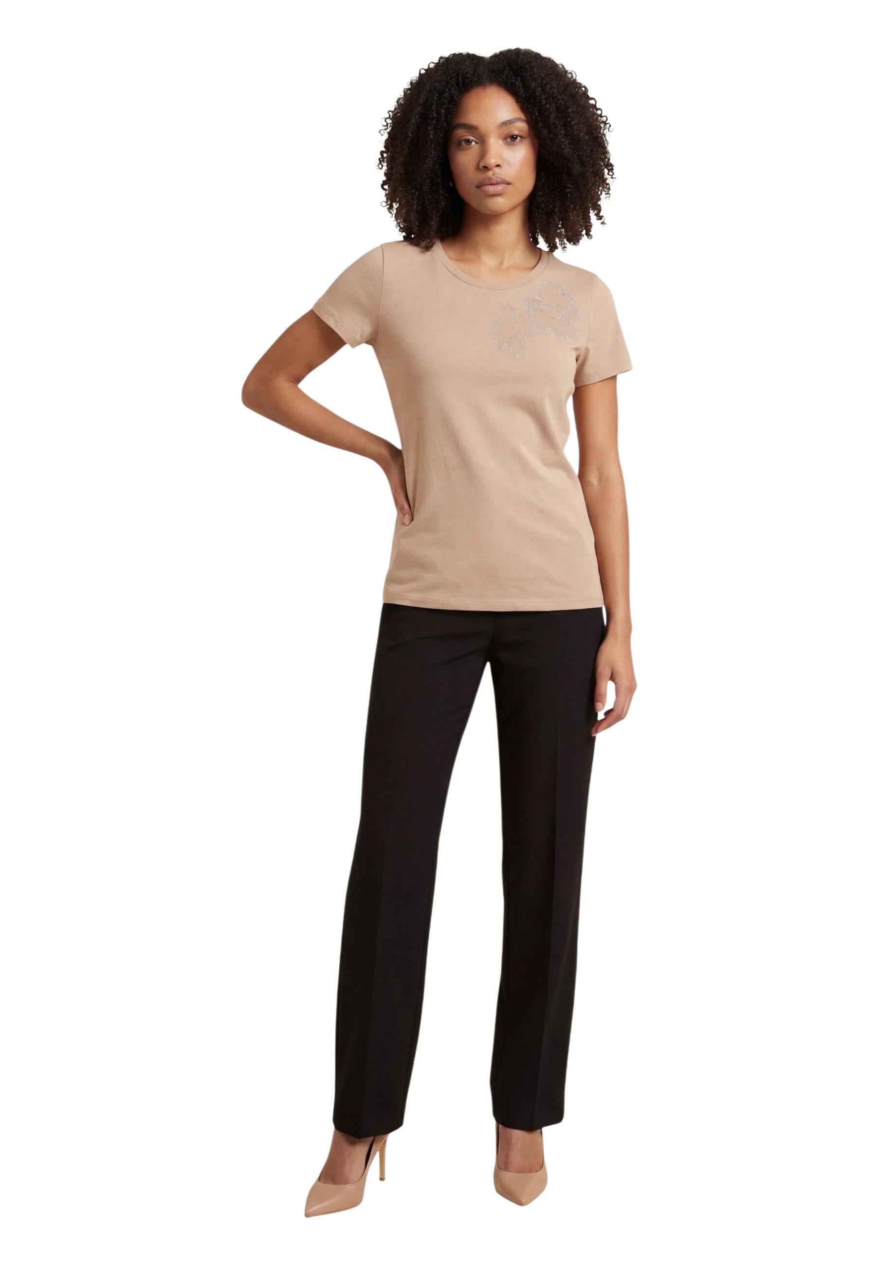 Liu Jo T-shirt femme — beige