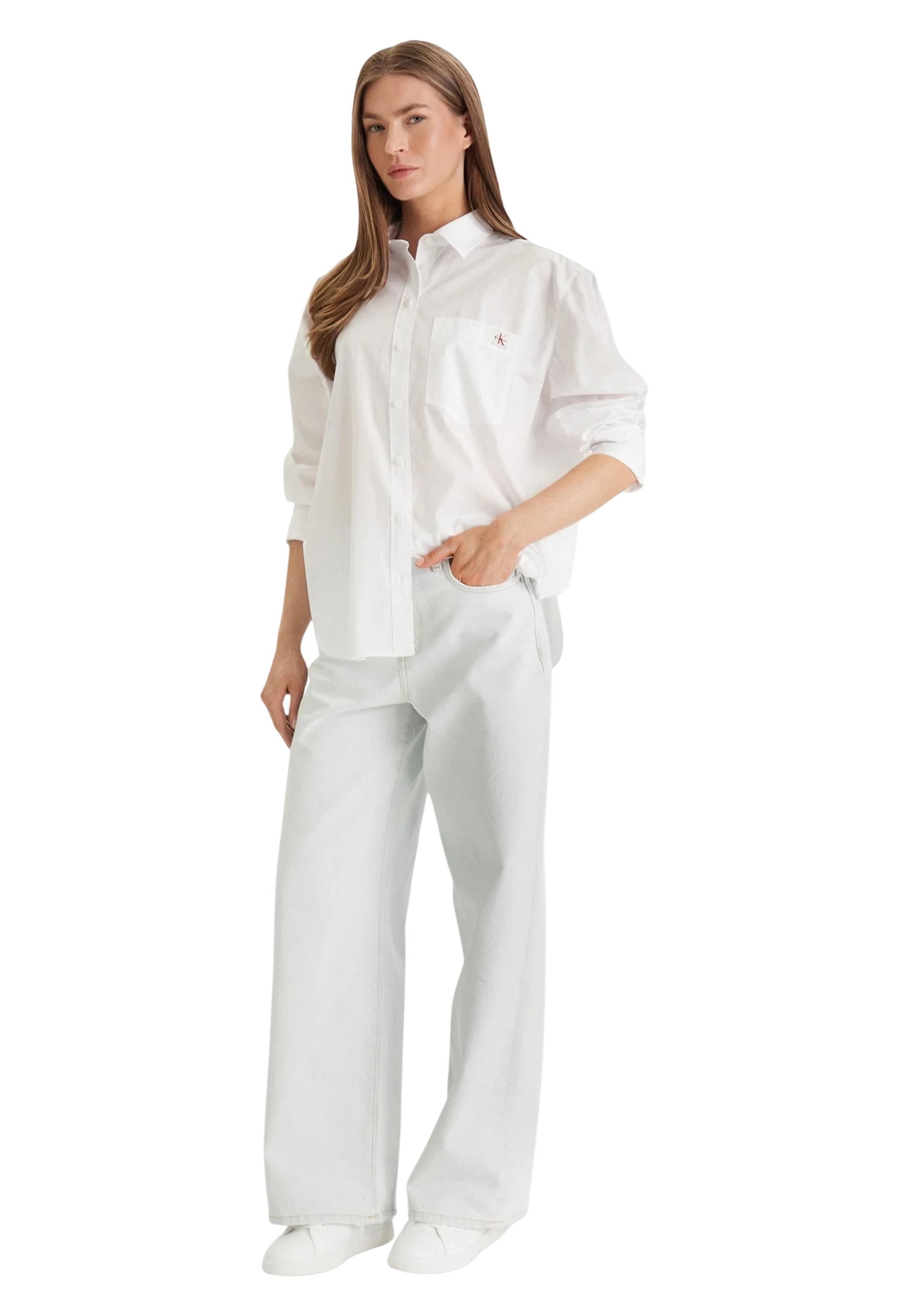 Calvin Klein Jeans Chemise femme Chemises — white